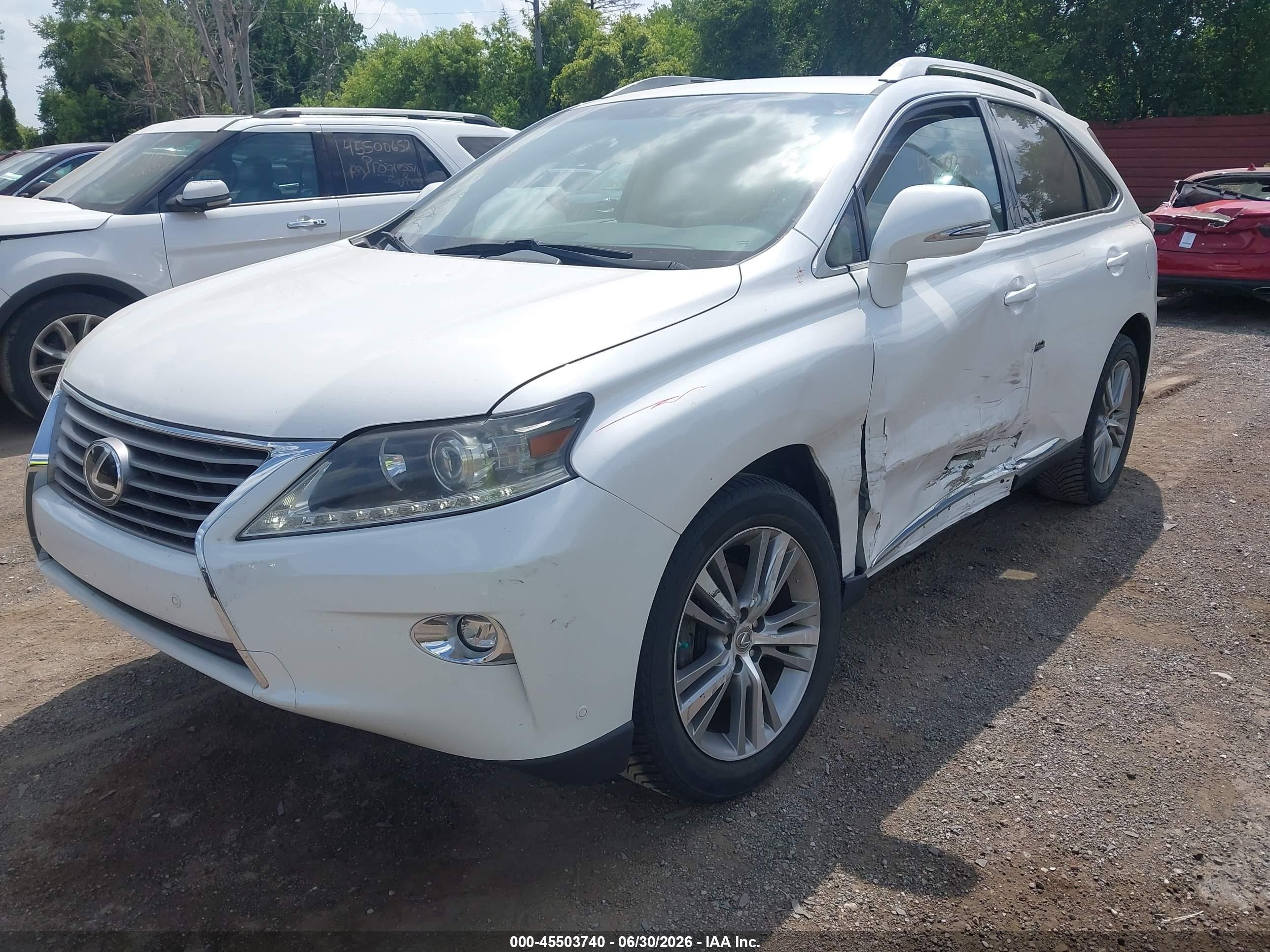 2015 Lexus Rx 350   White vin: 2T2BK1BA2FC276446