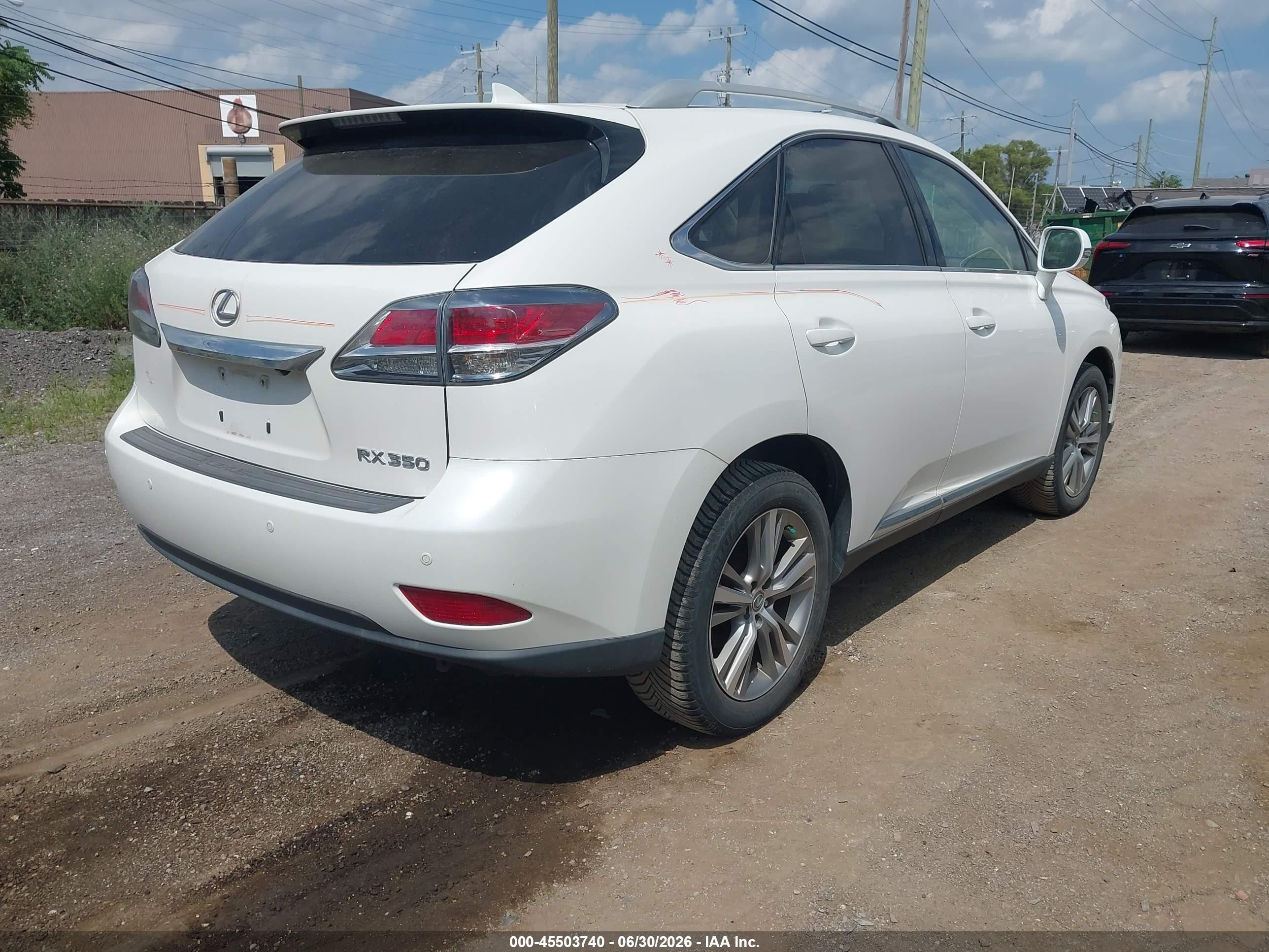 2015 Lexus Rx 350   White vin: 2T2BK1BA2FC276446