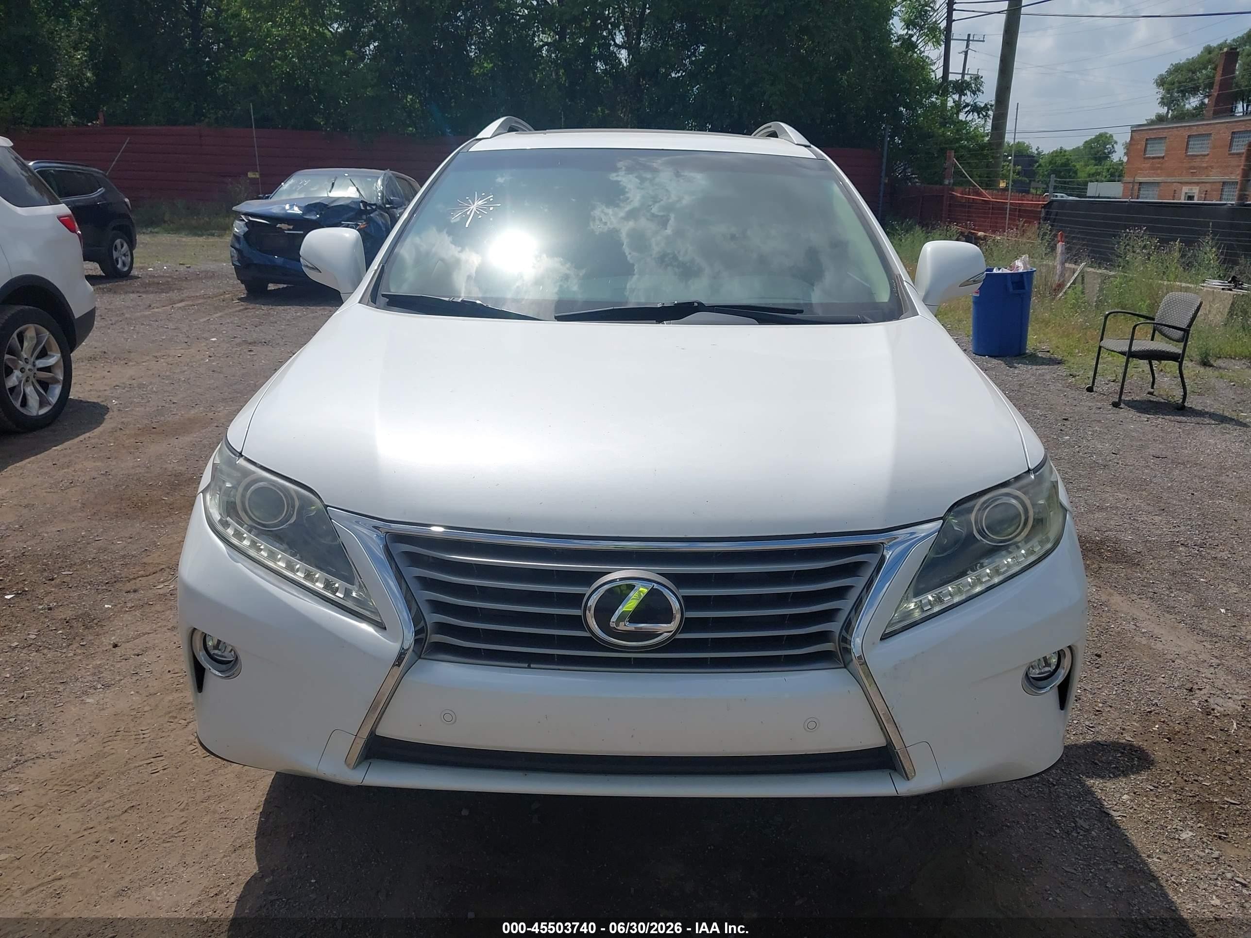 2015 Lexus Rx 350   White vin: 2T2BK1BA2FC276446