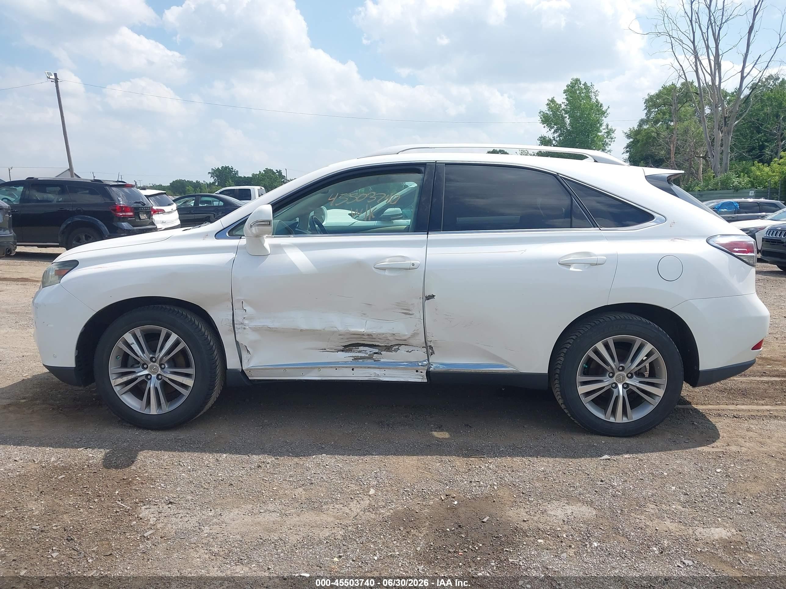2015 Lexus Rx 350   White vin: 2T2BK1BA2FC276446