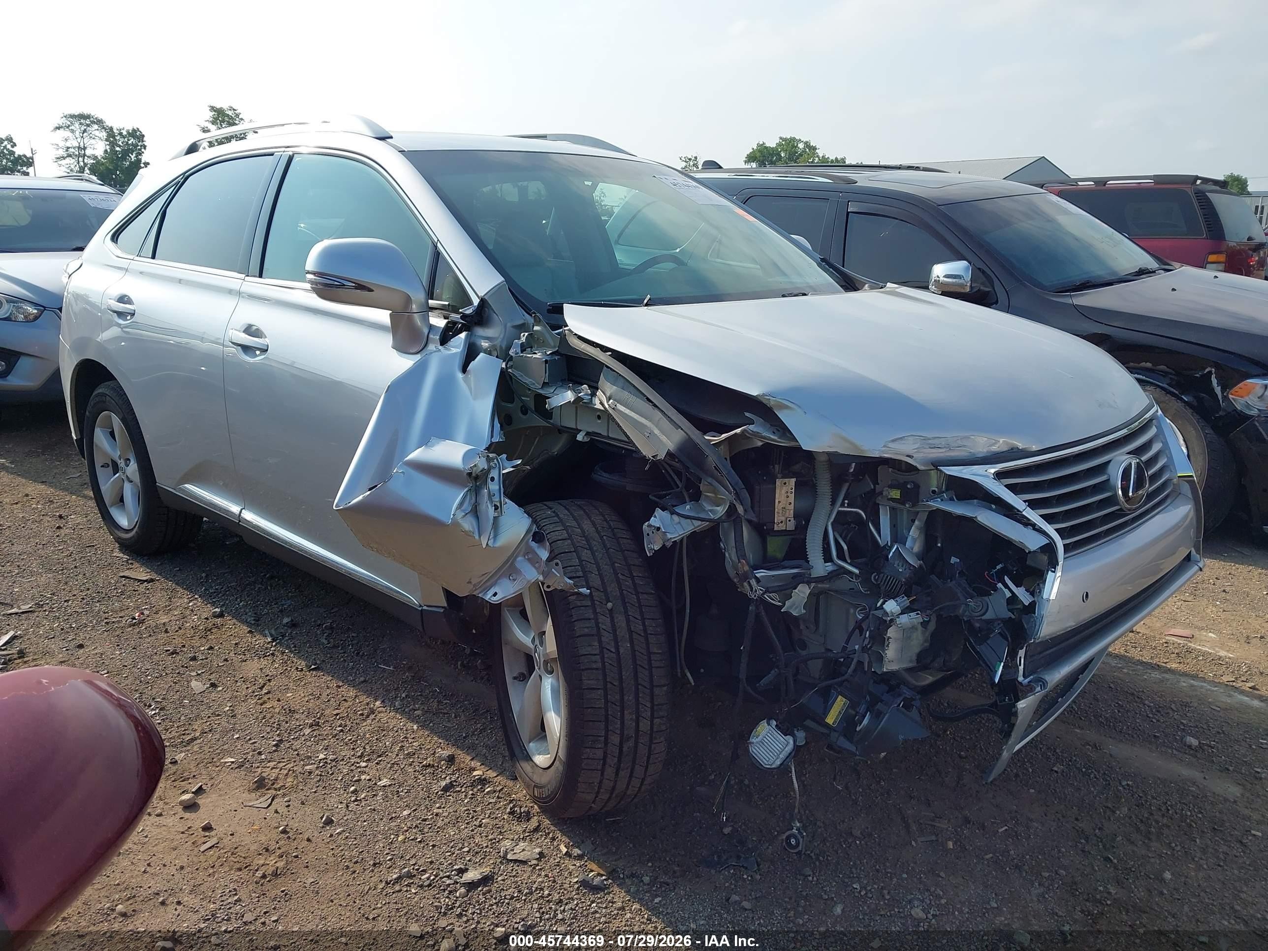 2015 Lexus Rx 350   Silver vin: 2T2BK1BA2FC282957