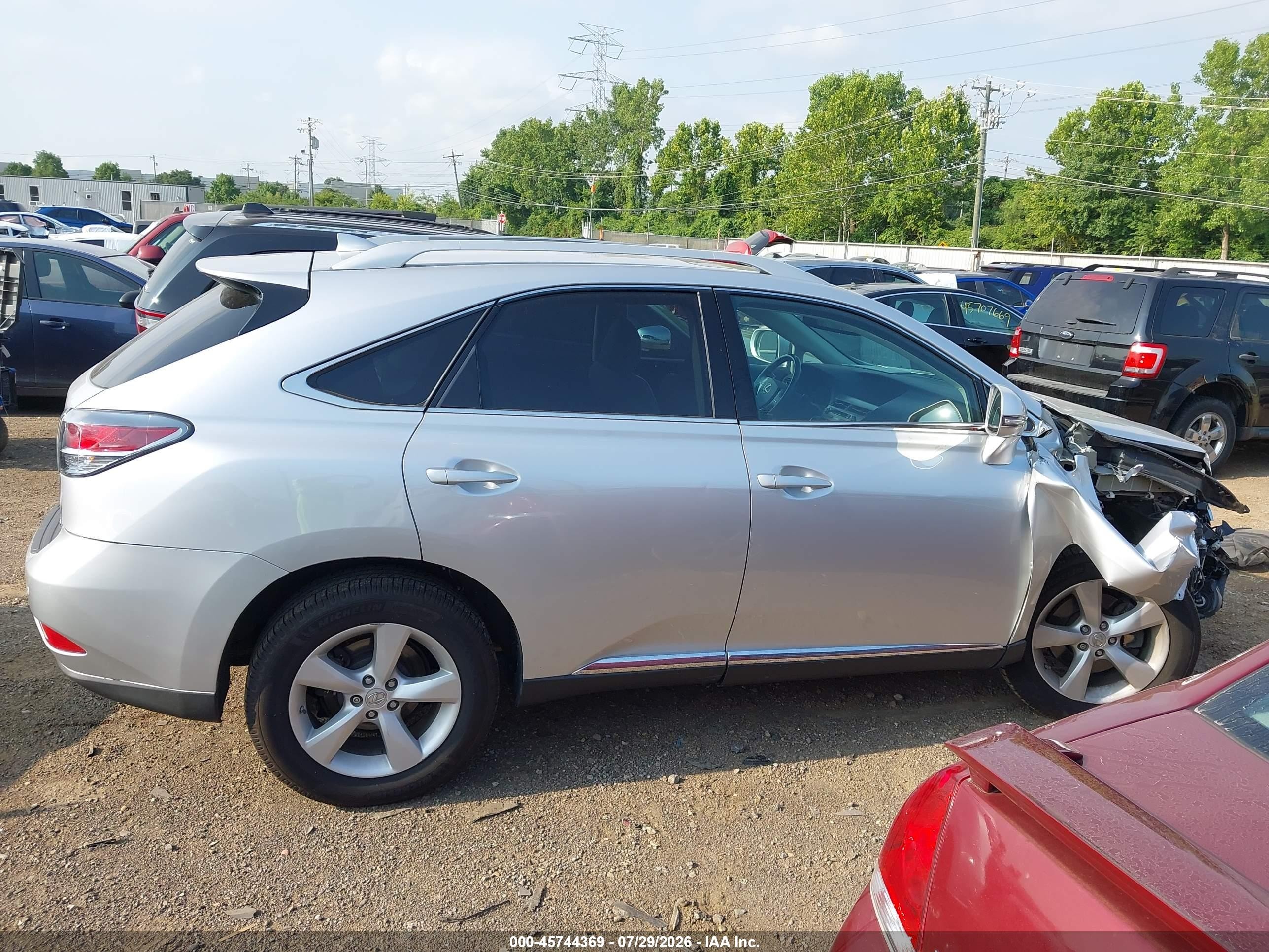 2015 Lexus Rx 350   Silver vin: 2T2BK1BA2FC282957