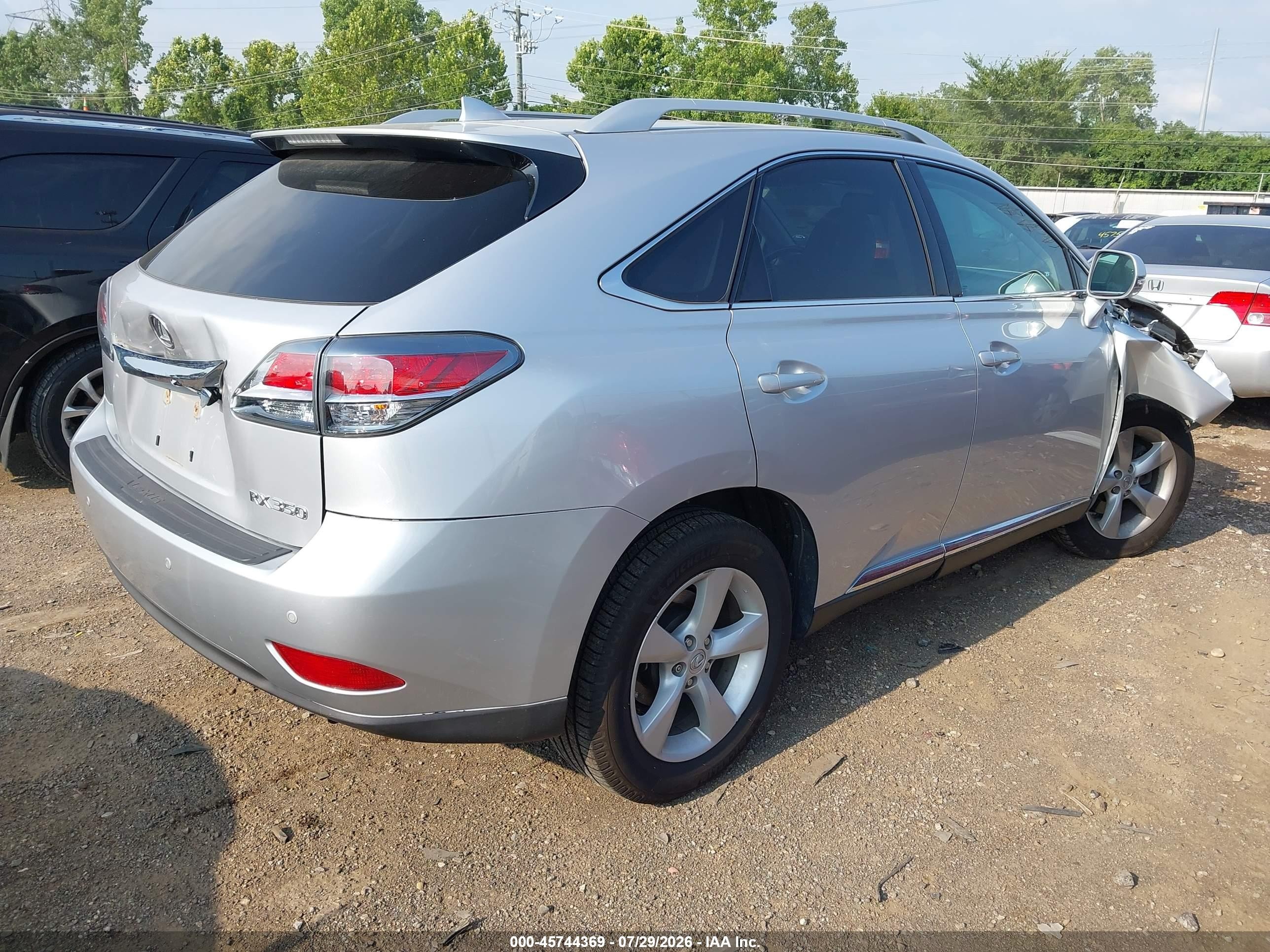 2015 Lexus Rx 350   Silver vin: 2T2BK1BA2FC282957