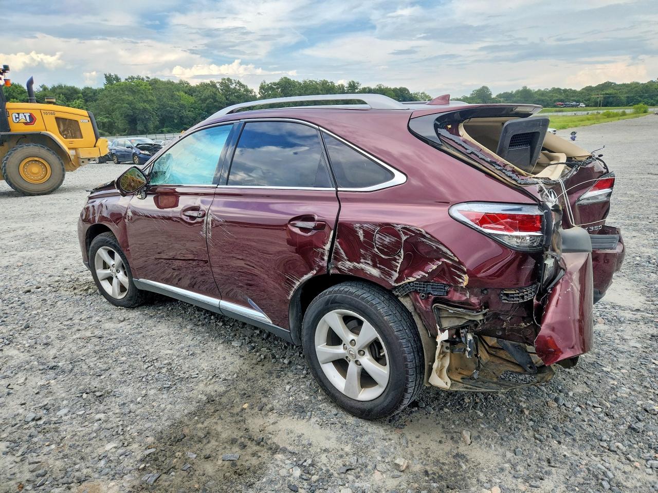 2015 Lexus Rx 350 Base Maroon vin: 2T2BK1BA2FC294185
