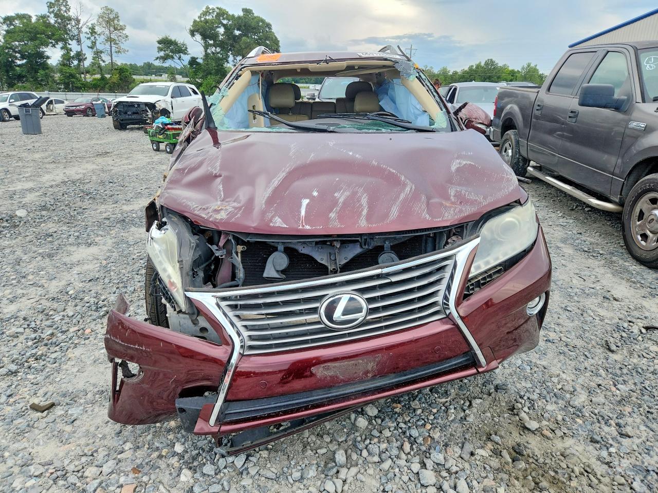 2015 Lexus Rx 350 Base Maroon vin: 2T2BK1BA2FC294185