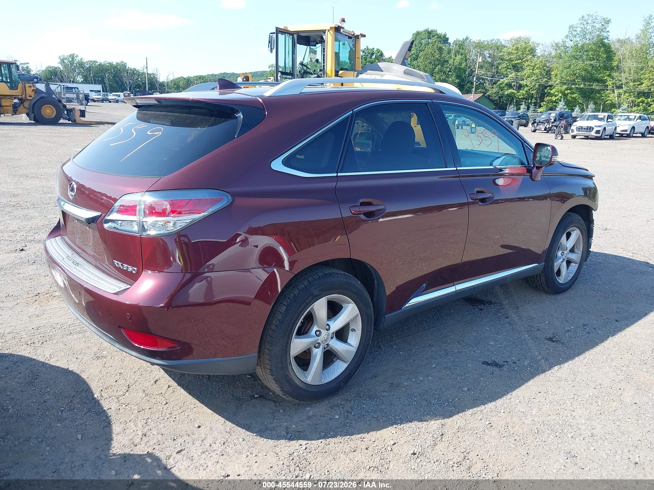 2015 Lexus Rx 350   Maroon vin: 2T2BK1BA2FC327816