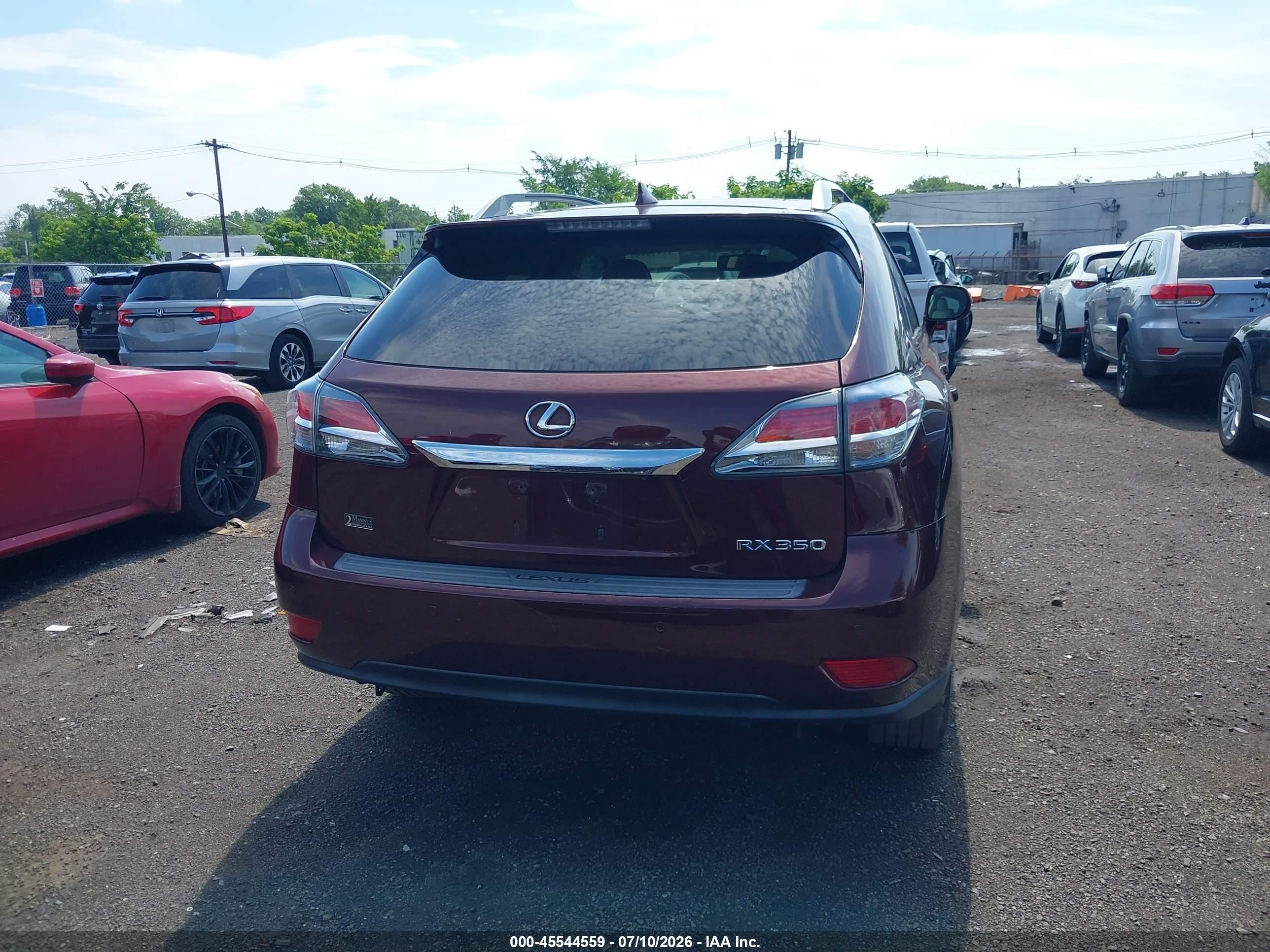 2015 Lexus Rx 350   Maroon vin: 2T2BK1BA2FC327816