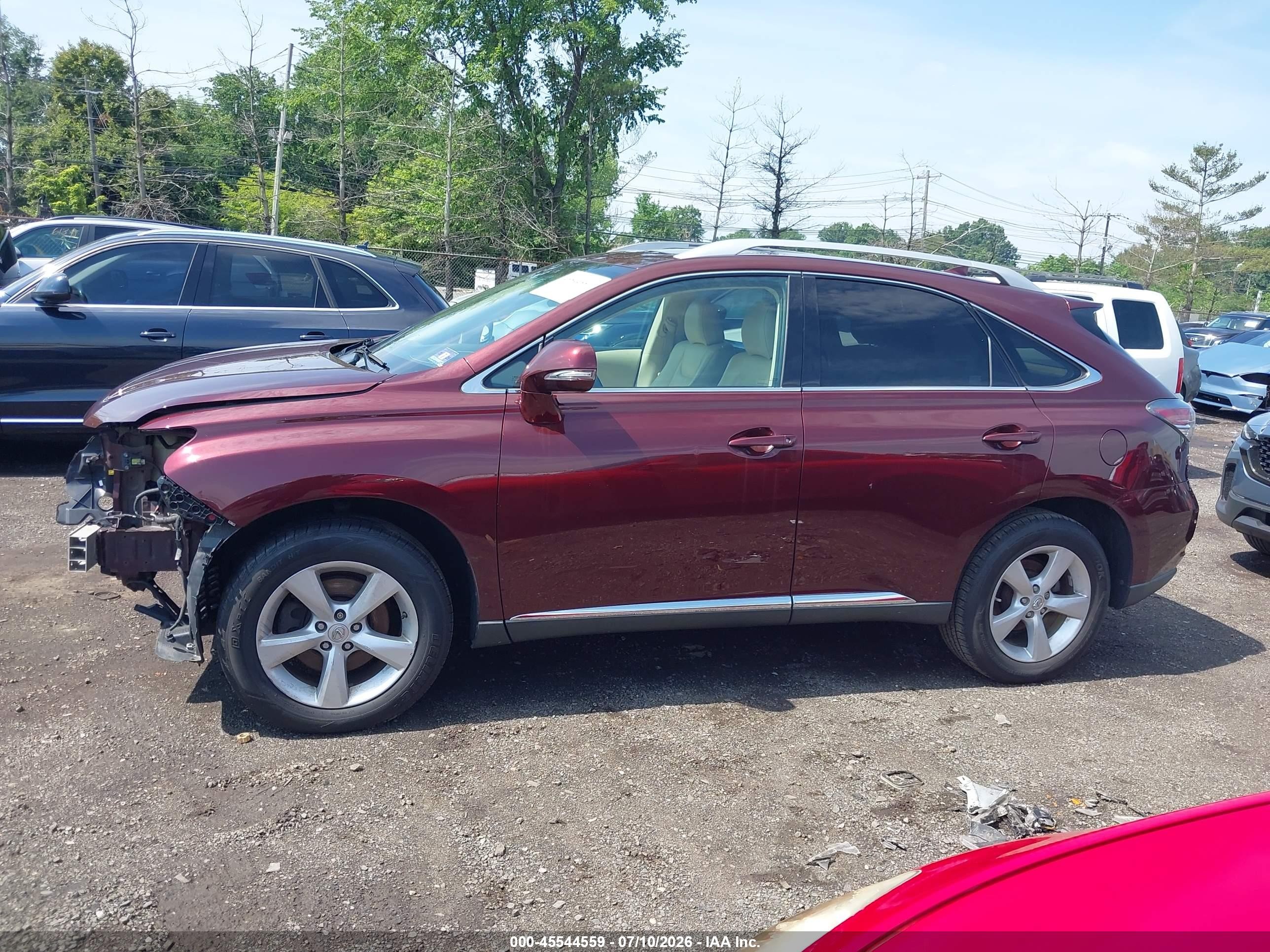 2015 Lexus Rx 350   Maroon vin: 2T2BK1BA2FC327816