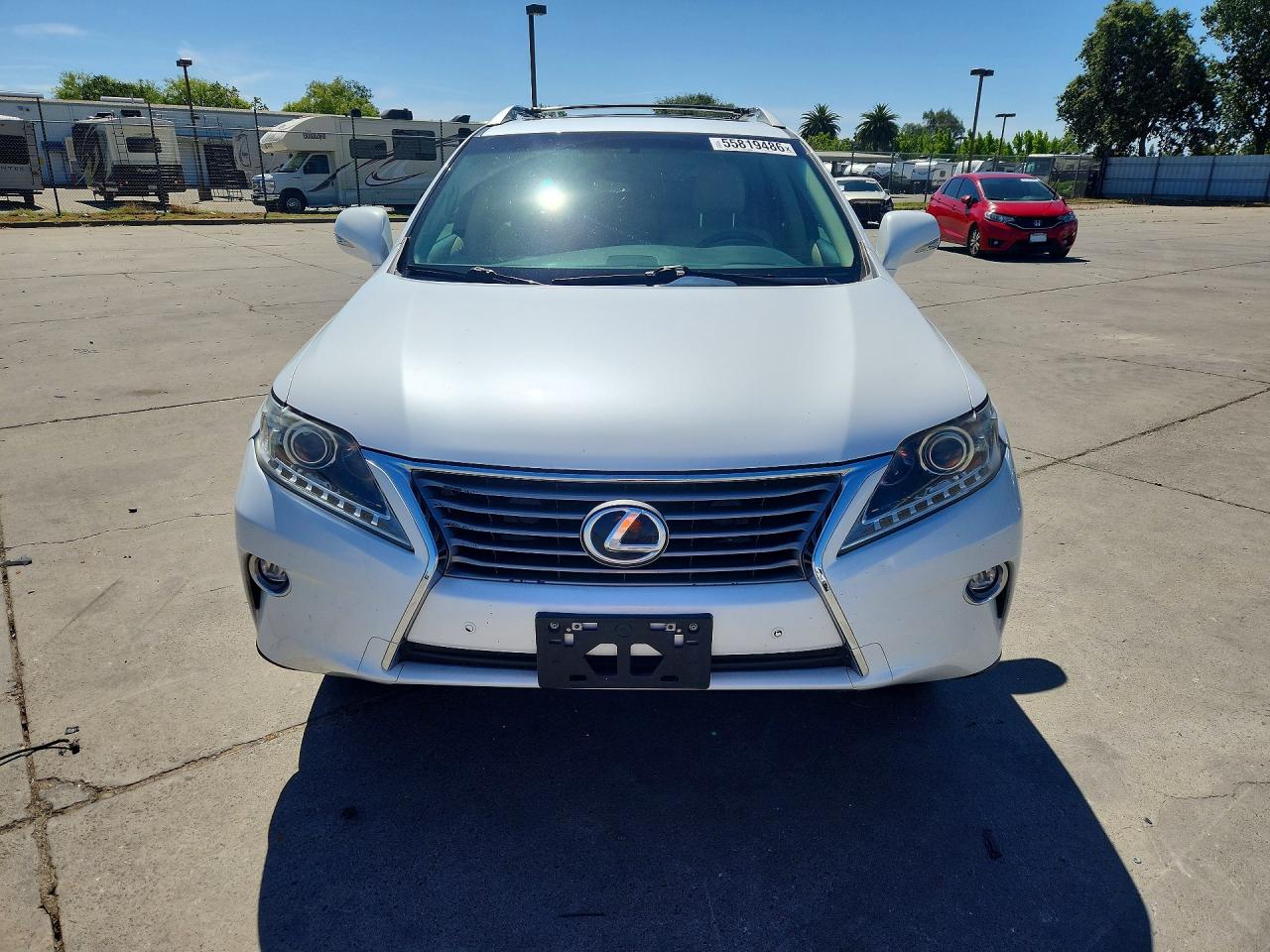 2015 Lexus Rx 350 Base White vin: 2T2BK1BA2FC329498