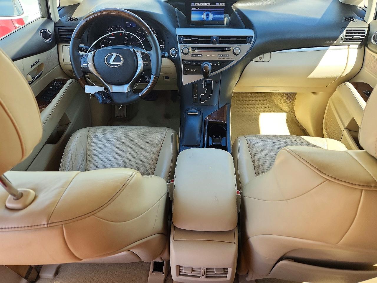 2015 Lexus Rx 350 Base White vin: 2T2BK1BA2FC329498