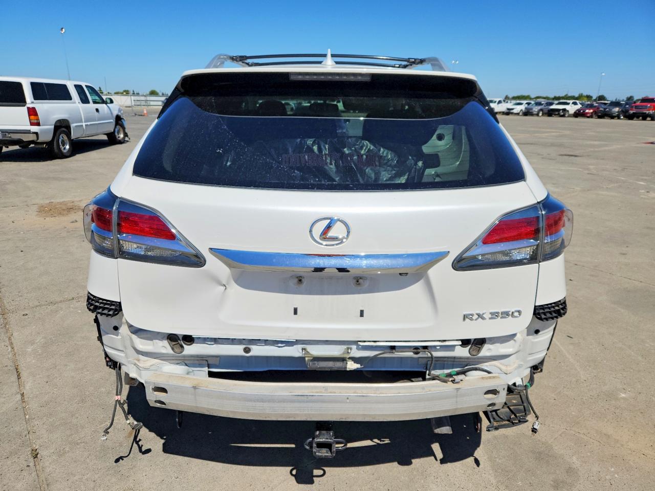 2015 Lexus Rx 350 Base White vin: 2T2BK1BA2FC329498