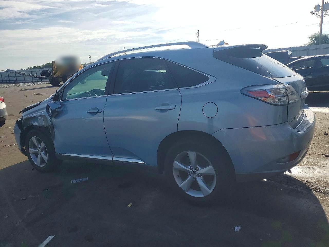 2010 Lexus Rx 350 Silver vin: 2T2BK1BA3AC009437