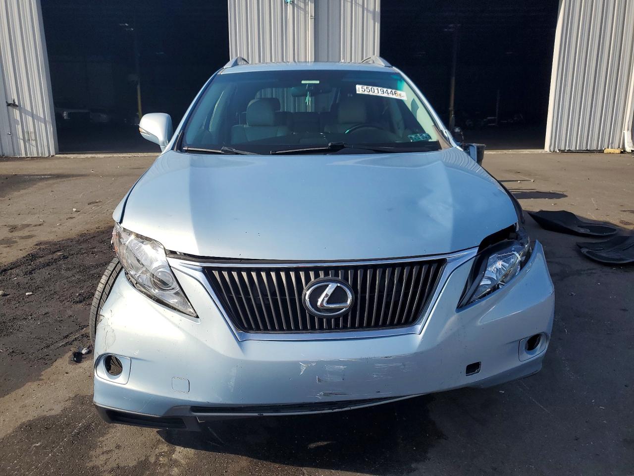 2010 Lexus Rx 350 Silver vin: 2T2BK1BA3AC009437
