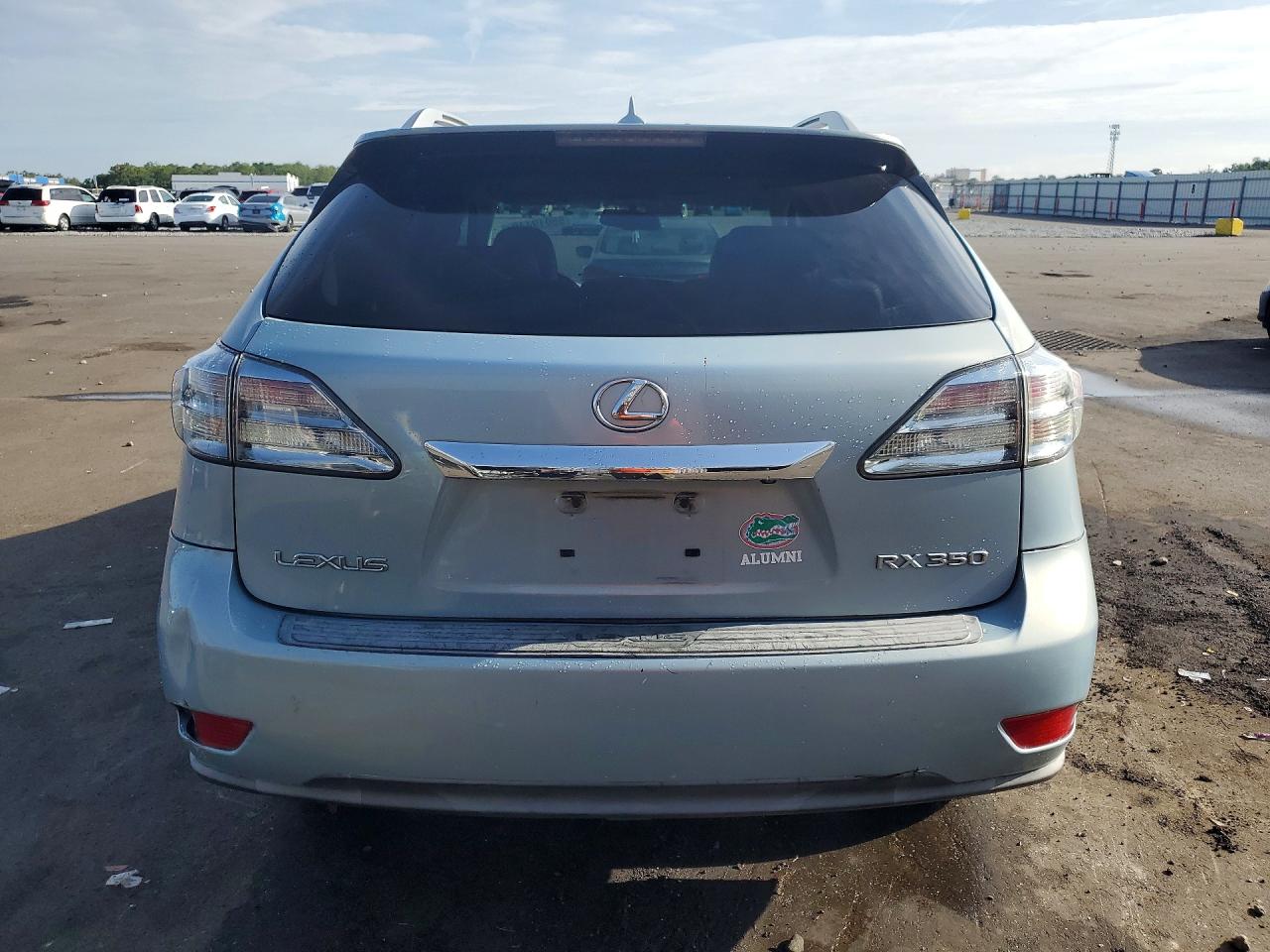 2010 Lexus Rx 350 Silver vin: 2T2BK1BA3AC009437