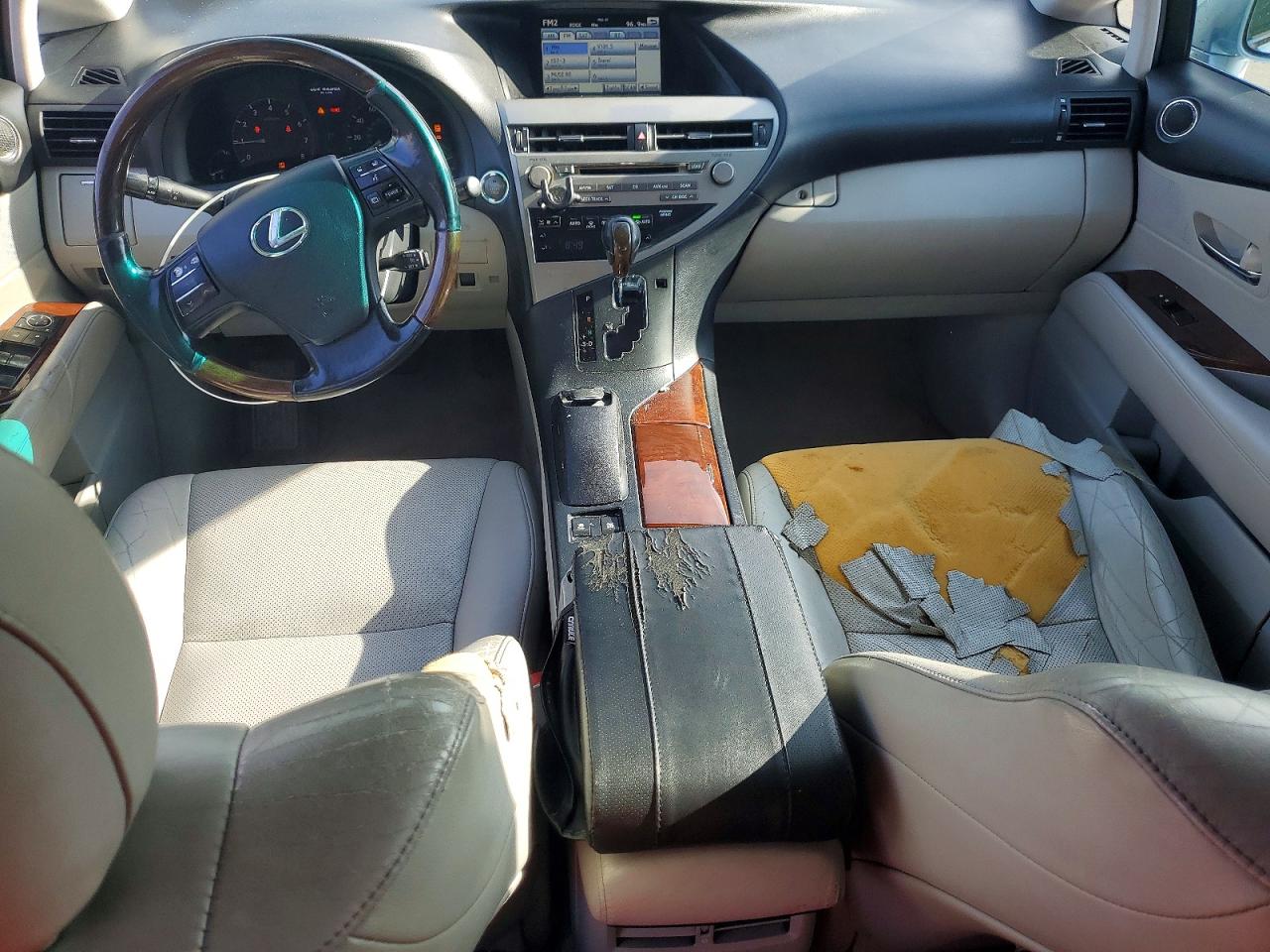 2010 Lexus Rx 350 Silver vin: 2T2BK1BA3AC009437