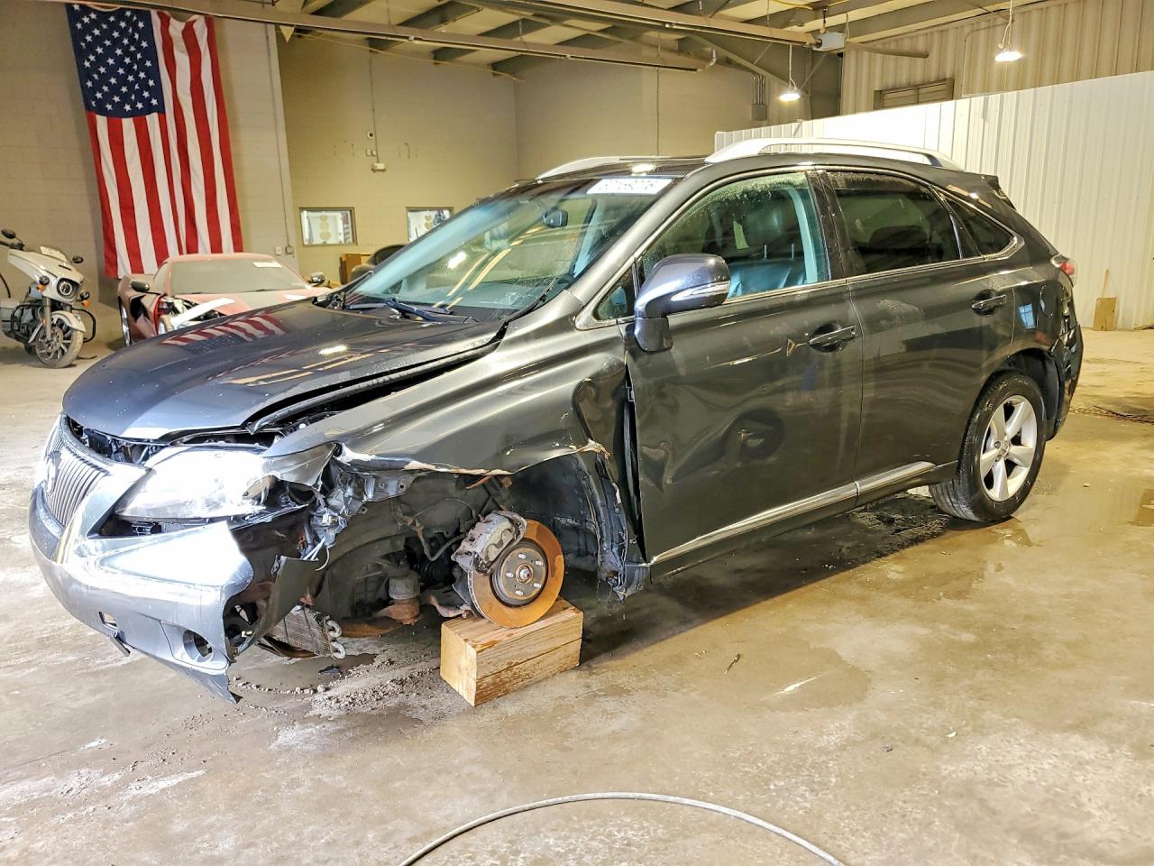 2010 Lexus Rx 350 Blue vin: 2T2BK1BA3AC012256