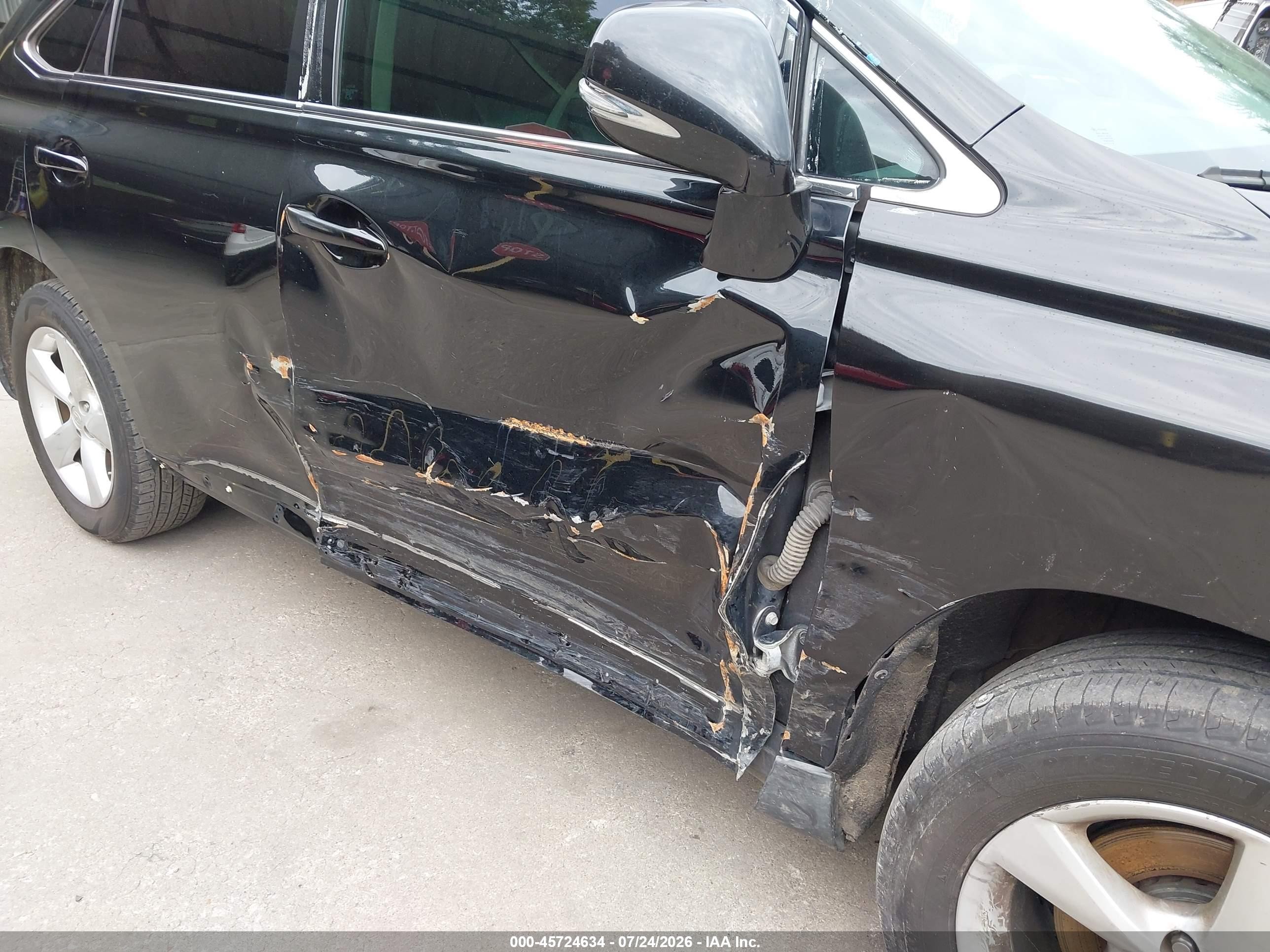 2010 Lexus Rx 350   Black vin: 2T2BK1BA3AC014251
