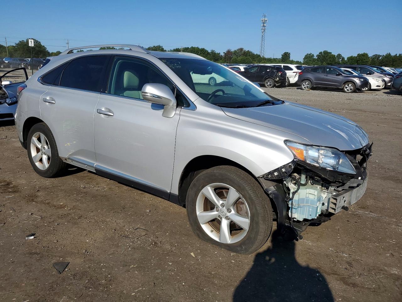 2010 Lexus Rx 350 Silver vin: 2T2BK1BA3AC018834