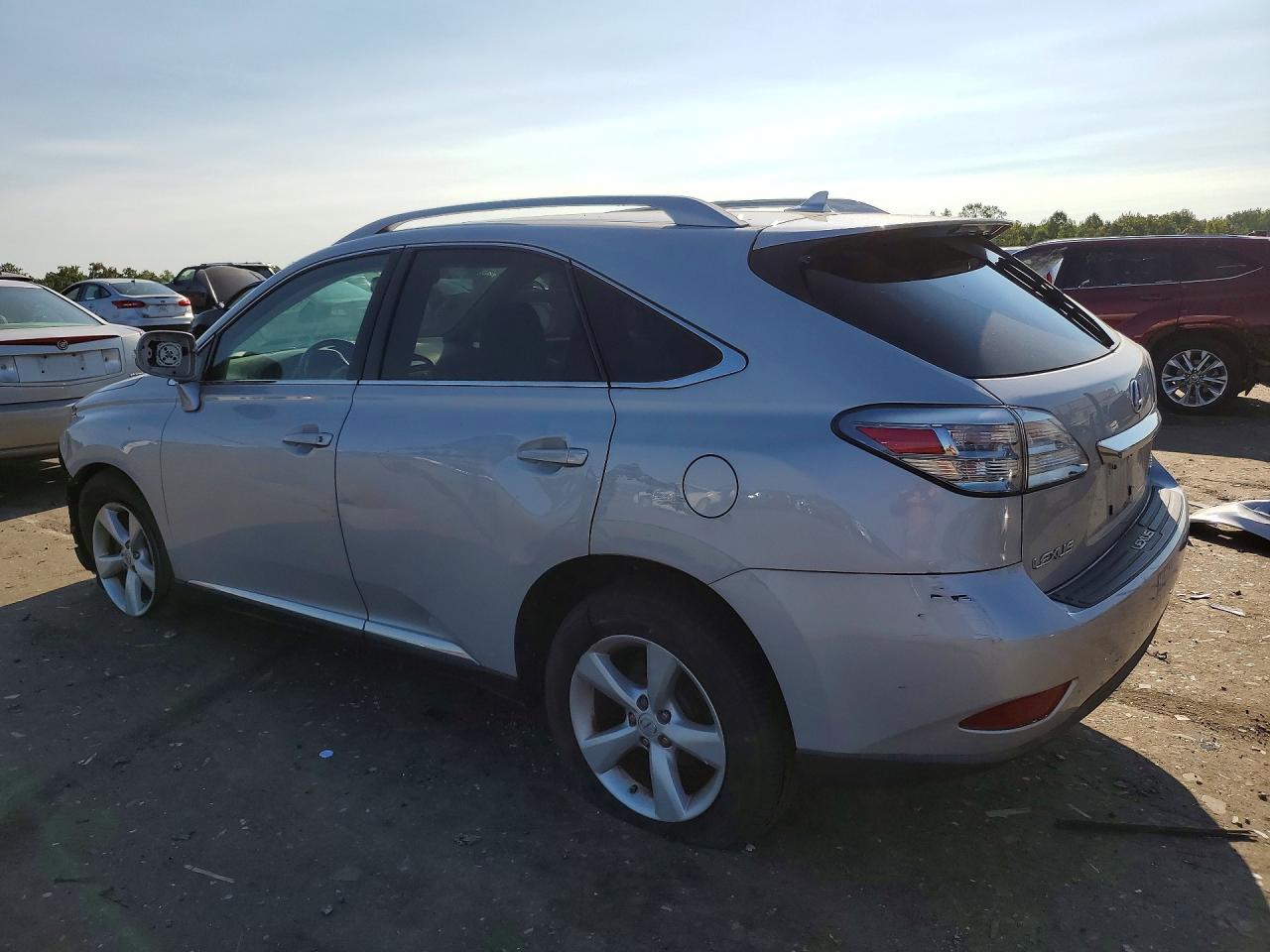 2010 Lexus Rx 350 Silver vin: 2T2BK1BA3AC018834