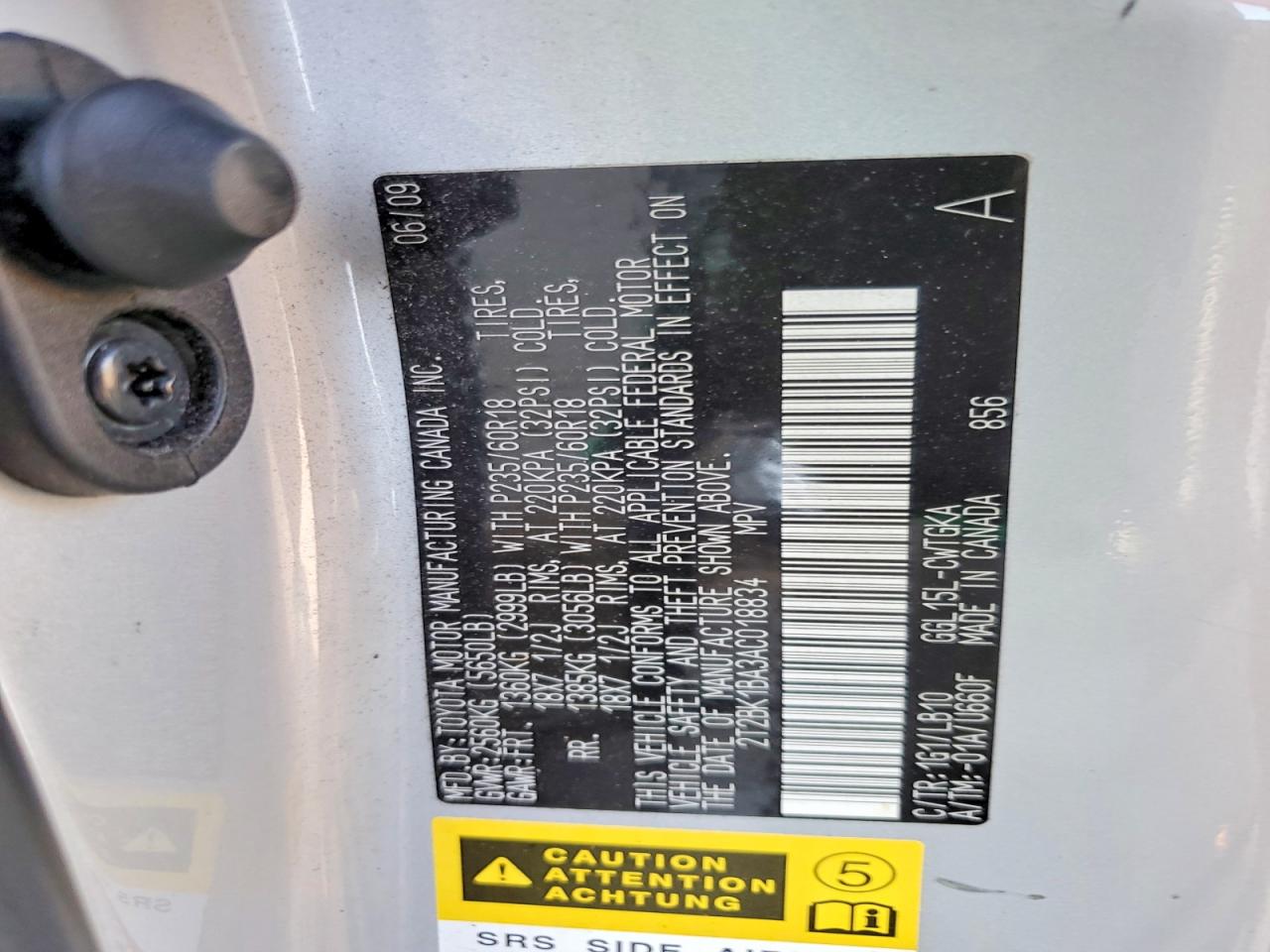 2010 Lexus Rx 350 Silver vin: 2T2BK1BA3AC018834