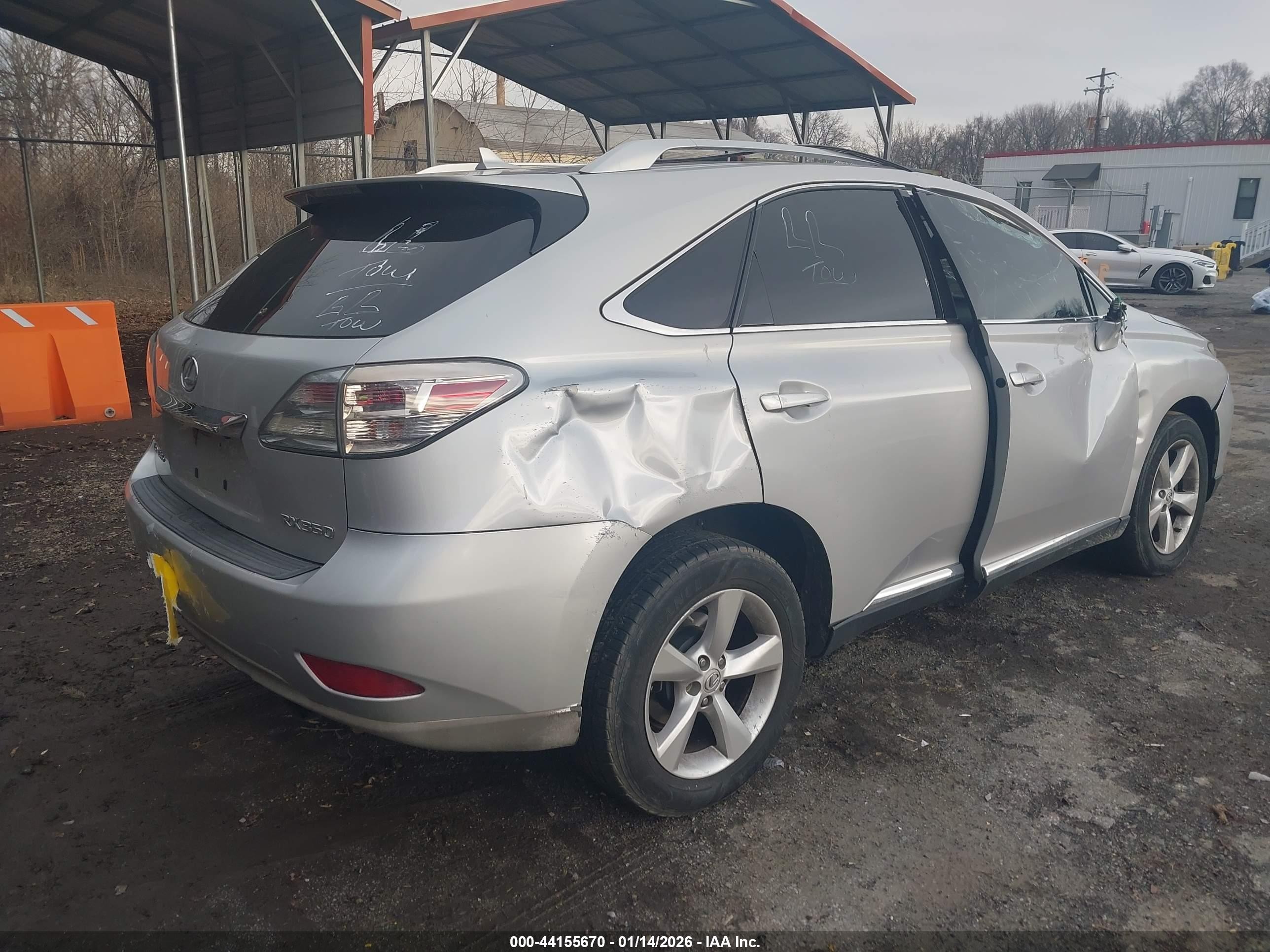 2010 Lexus Rx 350 Серебряный vin: 2T2BK1BA3AC020051