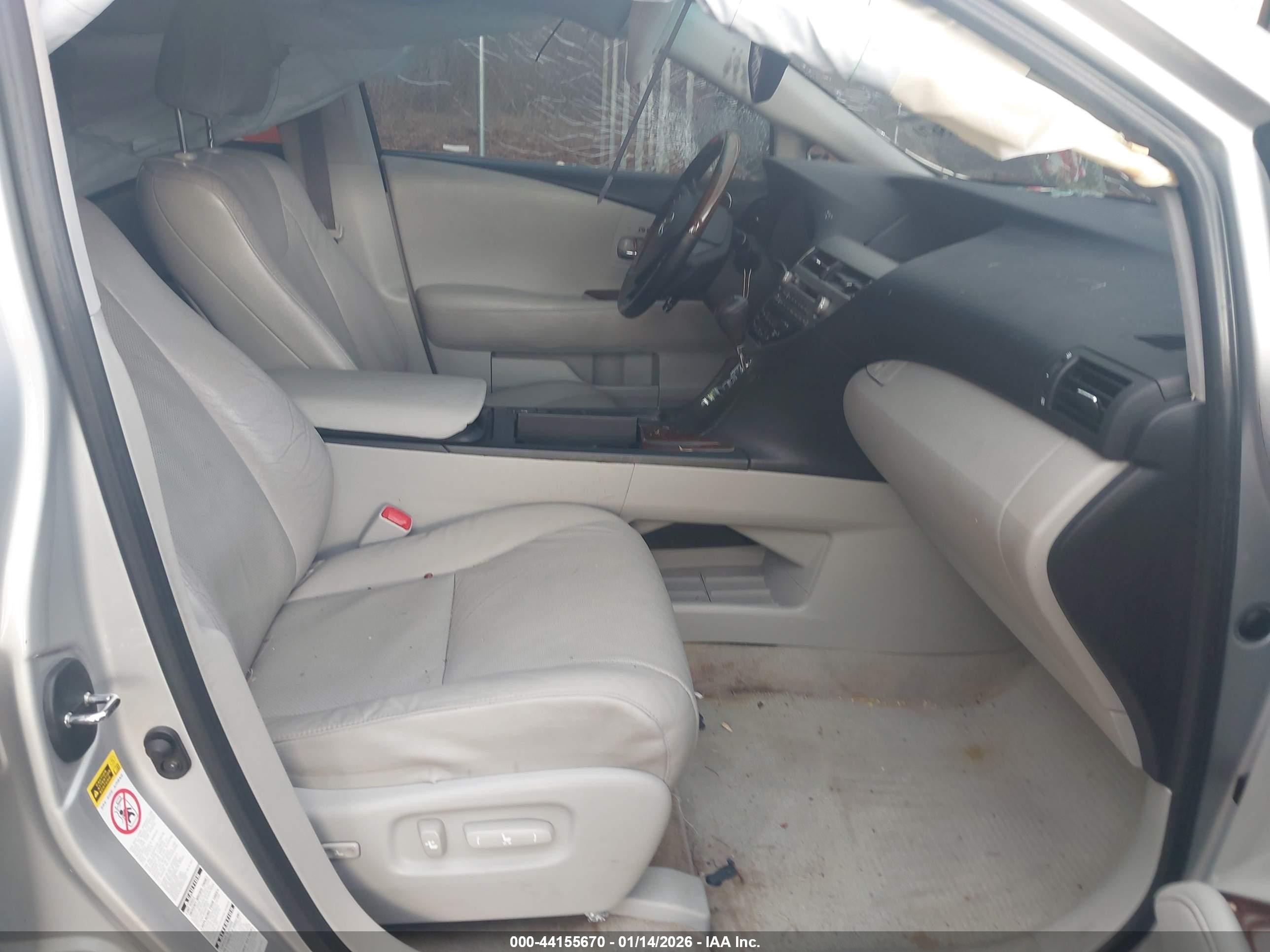 2010 Lexus Rx 350 Серебряный vin: 2T2BK1BA3AC020051