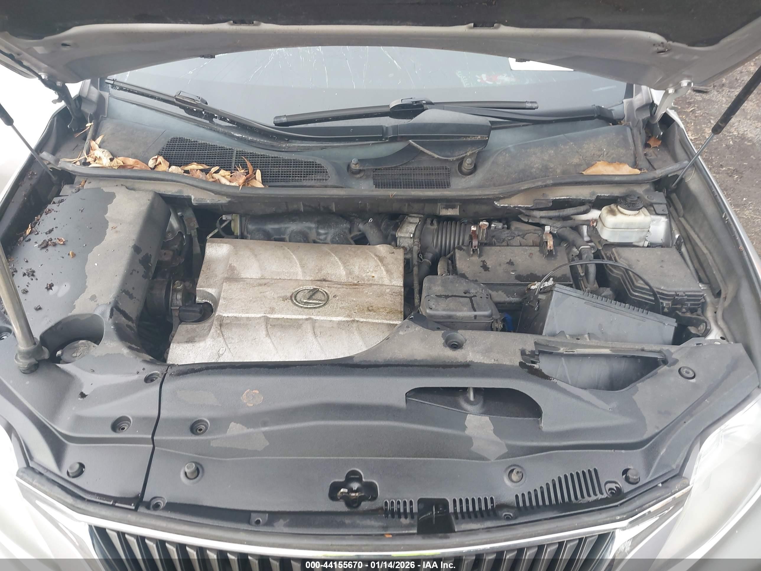 2010 Lexus Rx 350 Серебряный vin: 2T2BK1BA3AC020051