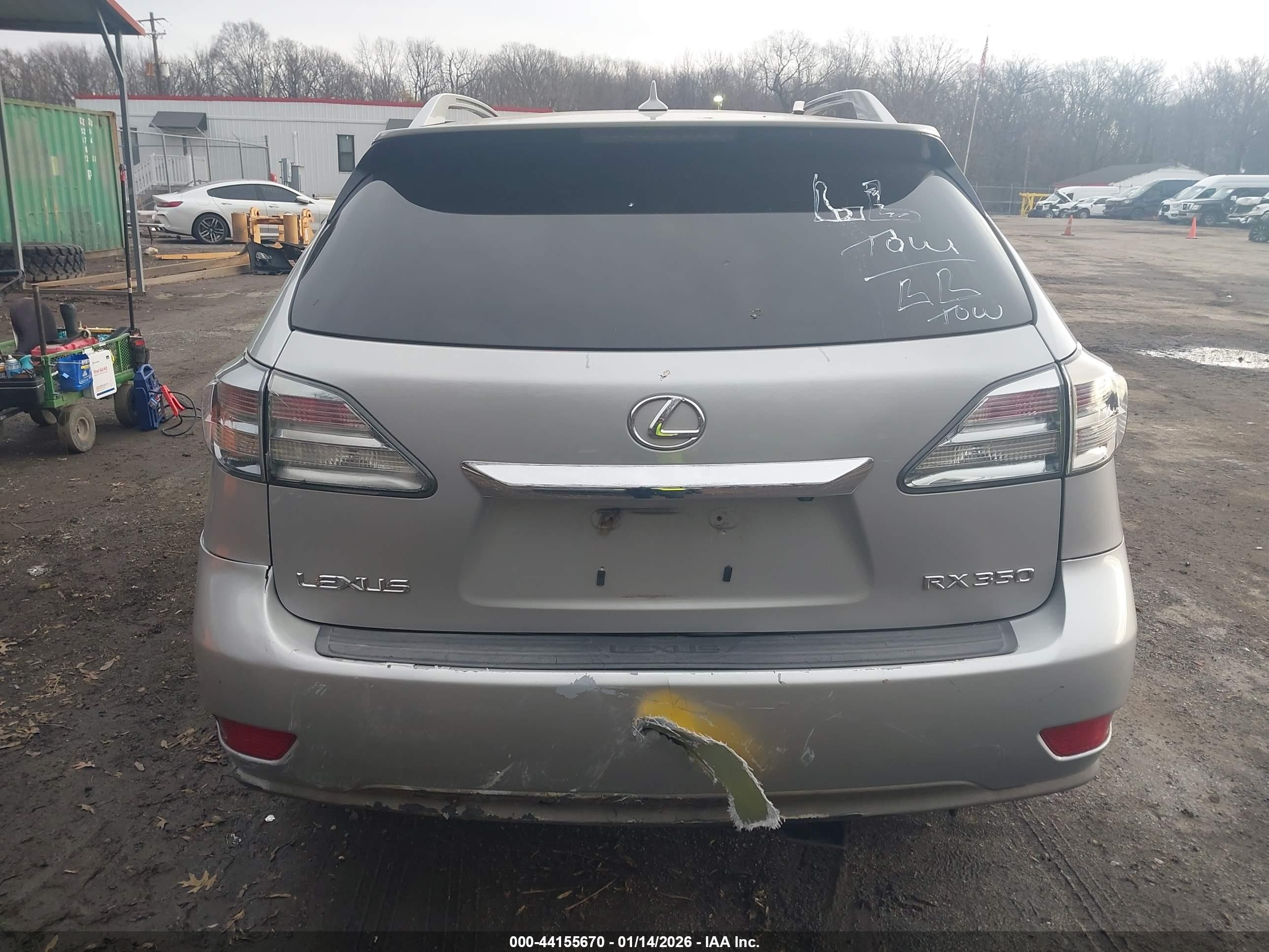 2010 Lexus Rx 350 Серебряный vin: 2T2BK1BA3AC020051