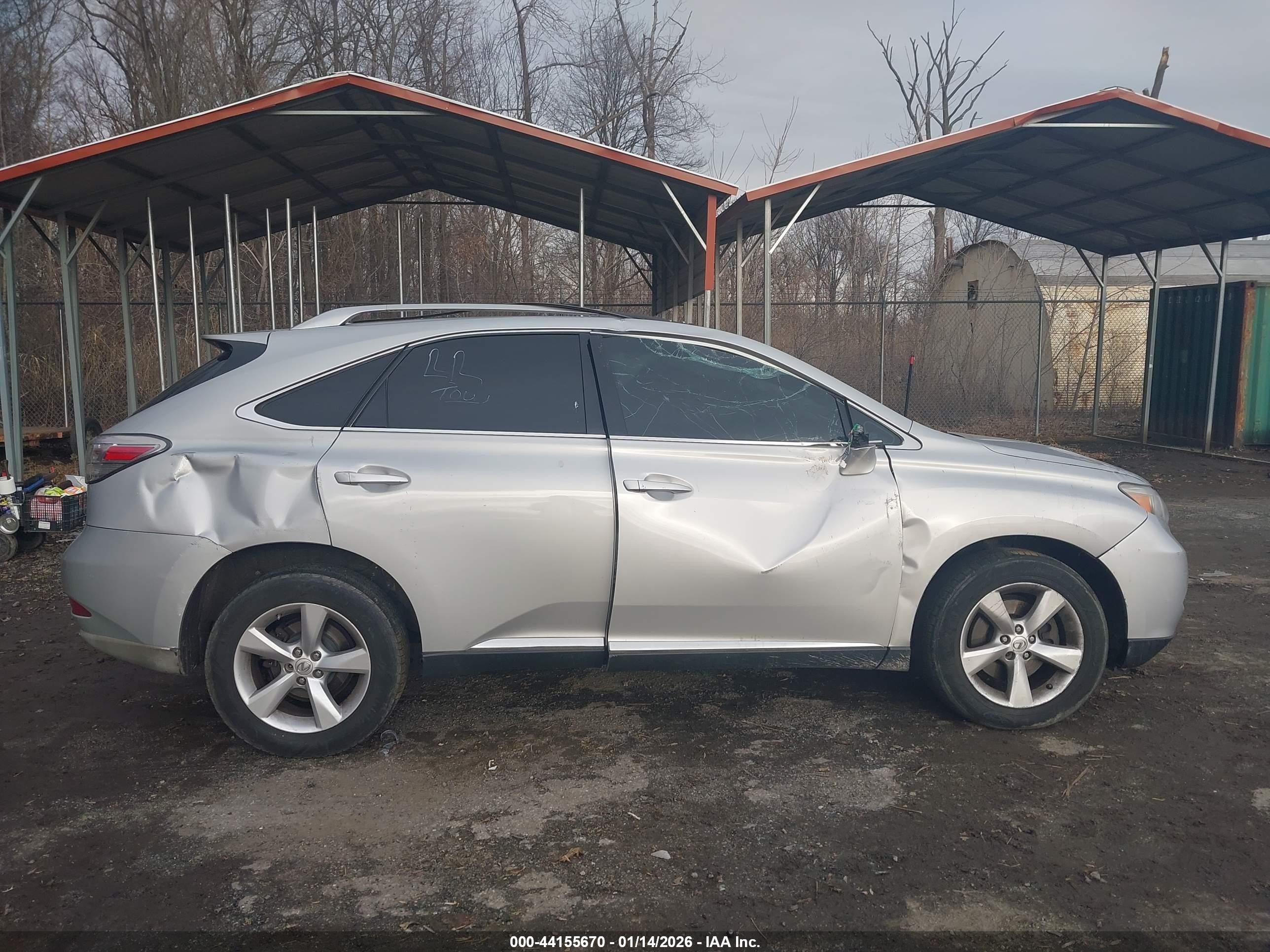 2010 Lexus Rx 350 Серебряный vin: 2T2BK1BA3AC020051