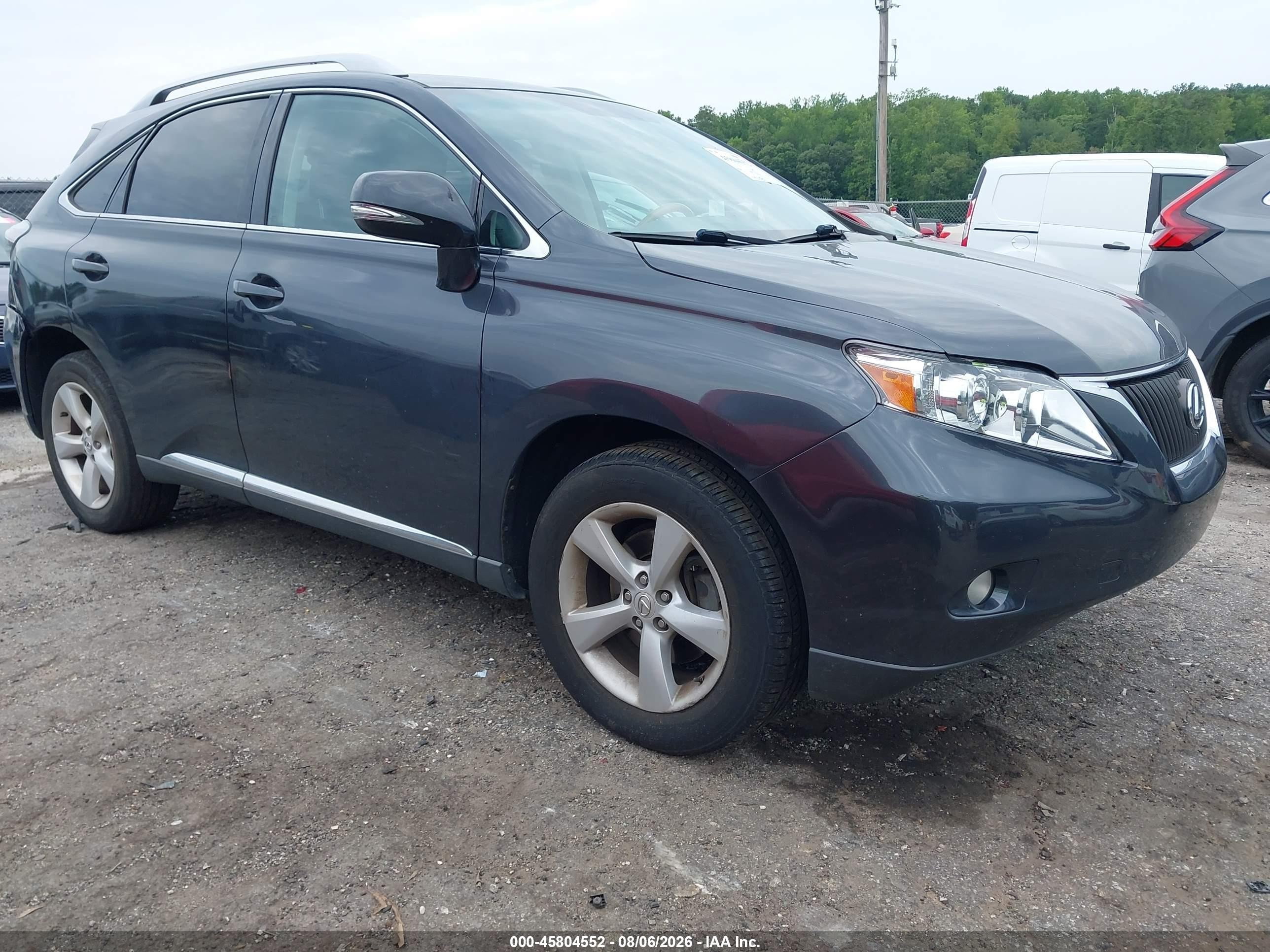 2010 Lexus Rx 350 Gray vin: 2T2BK1BA3AC024200
