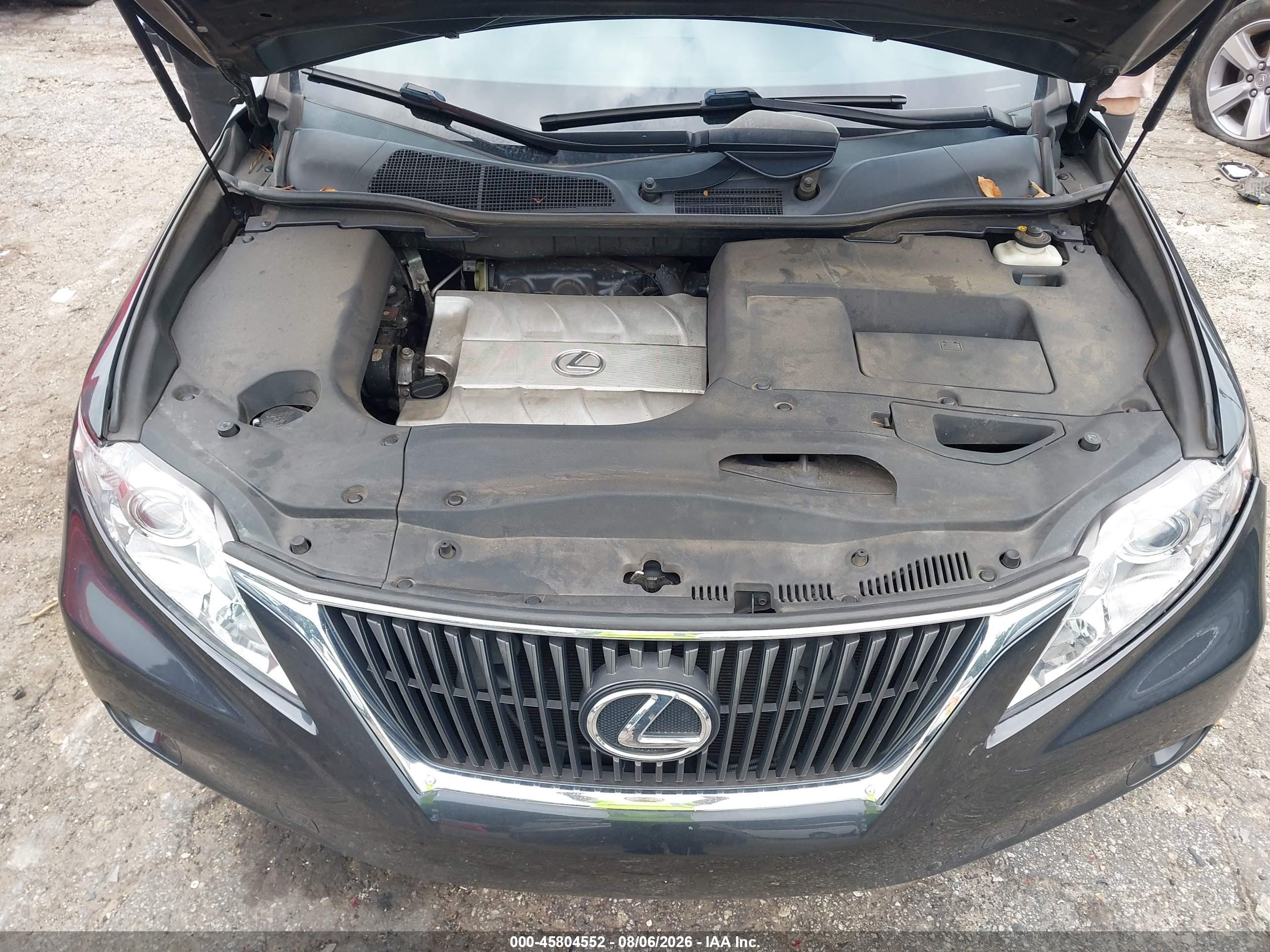2010 Lexus Rx 350 Gray vin: 2T2BK1BA3AC024200