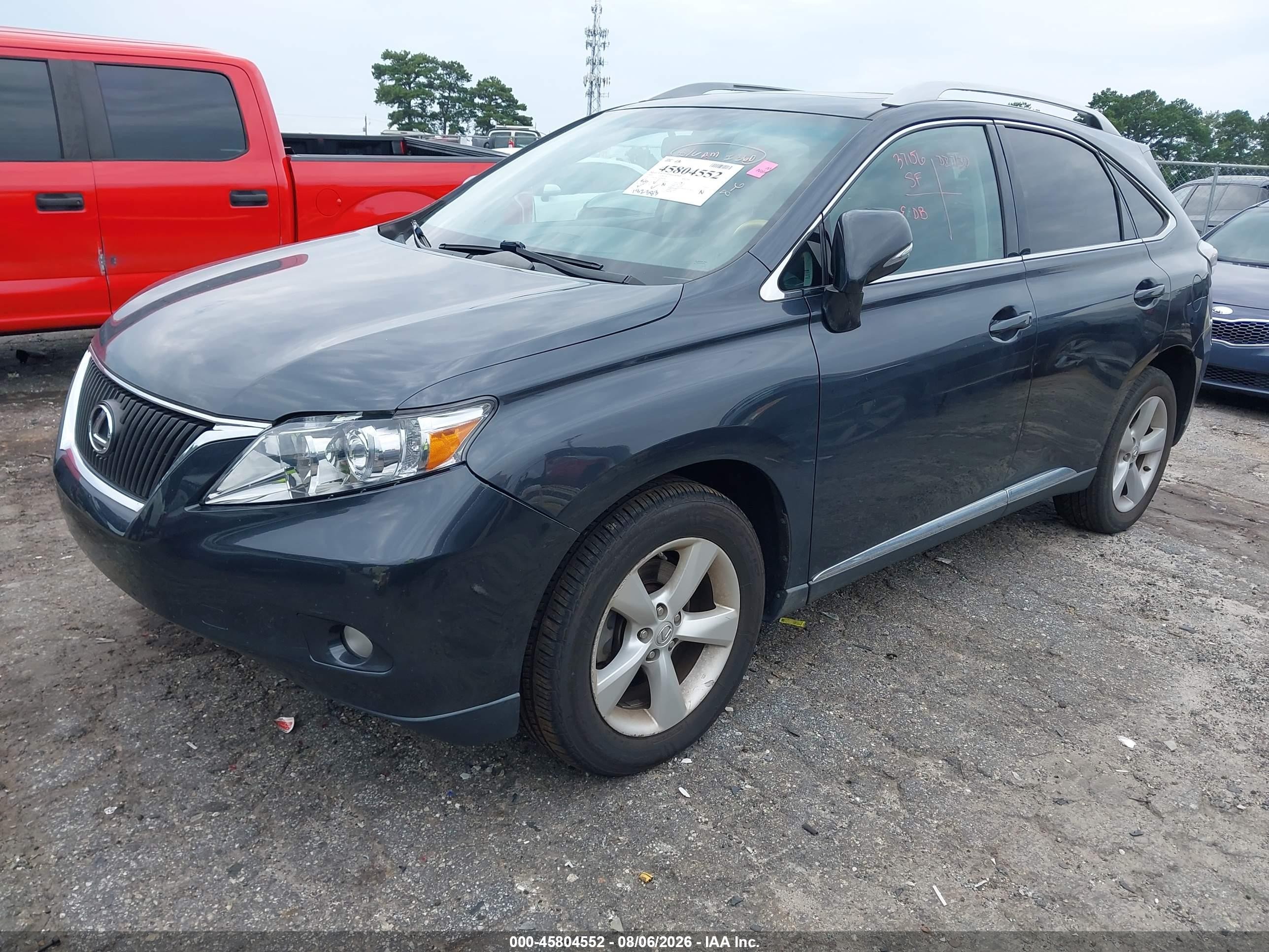 2010 Lexus Rx 350 Gray vin: 2T2BK1BA3AC024200