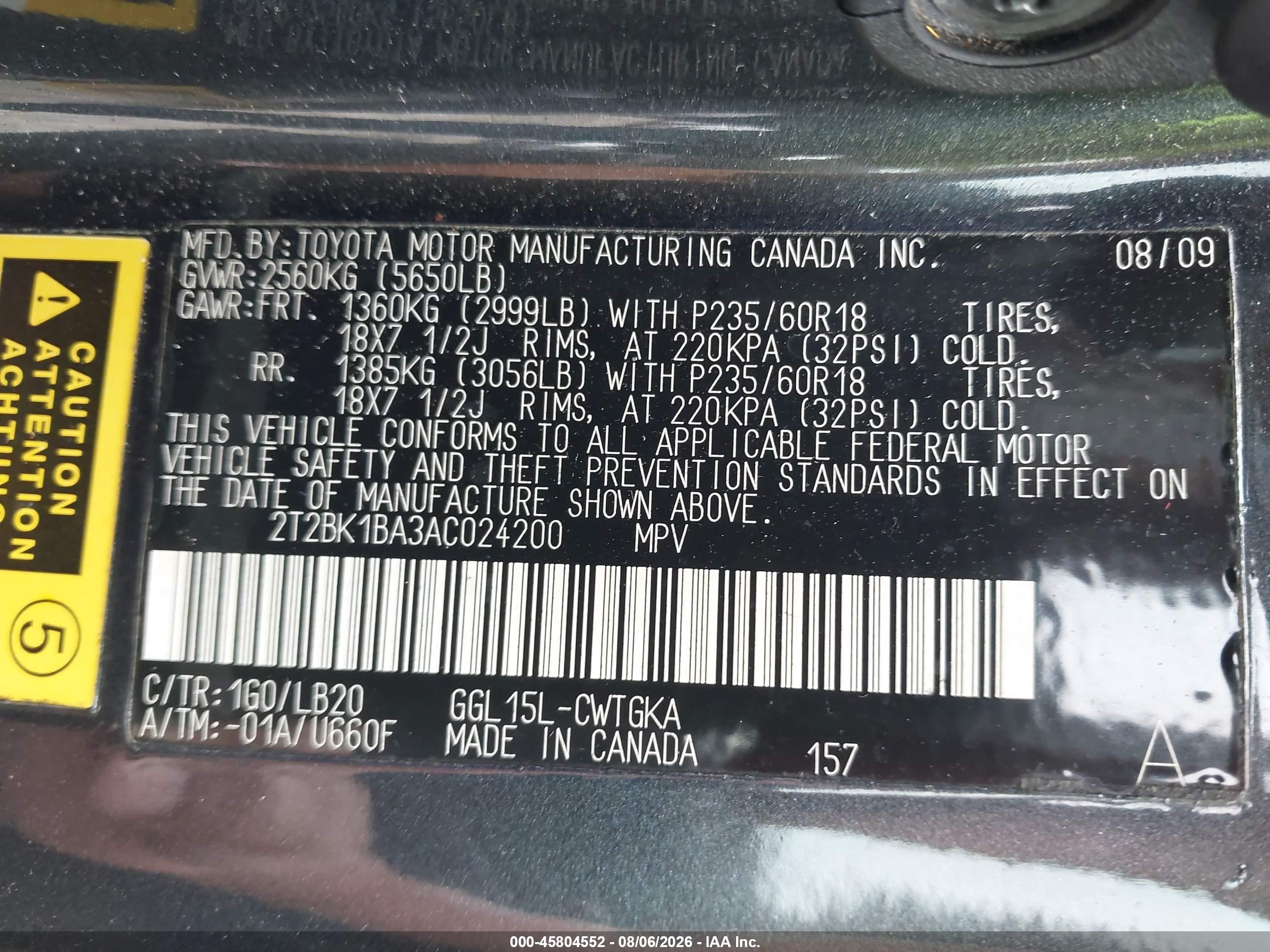 2010 Lexus Rx 350 Gray vin: 2T2BK1BA3AC024200