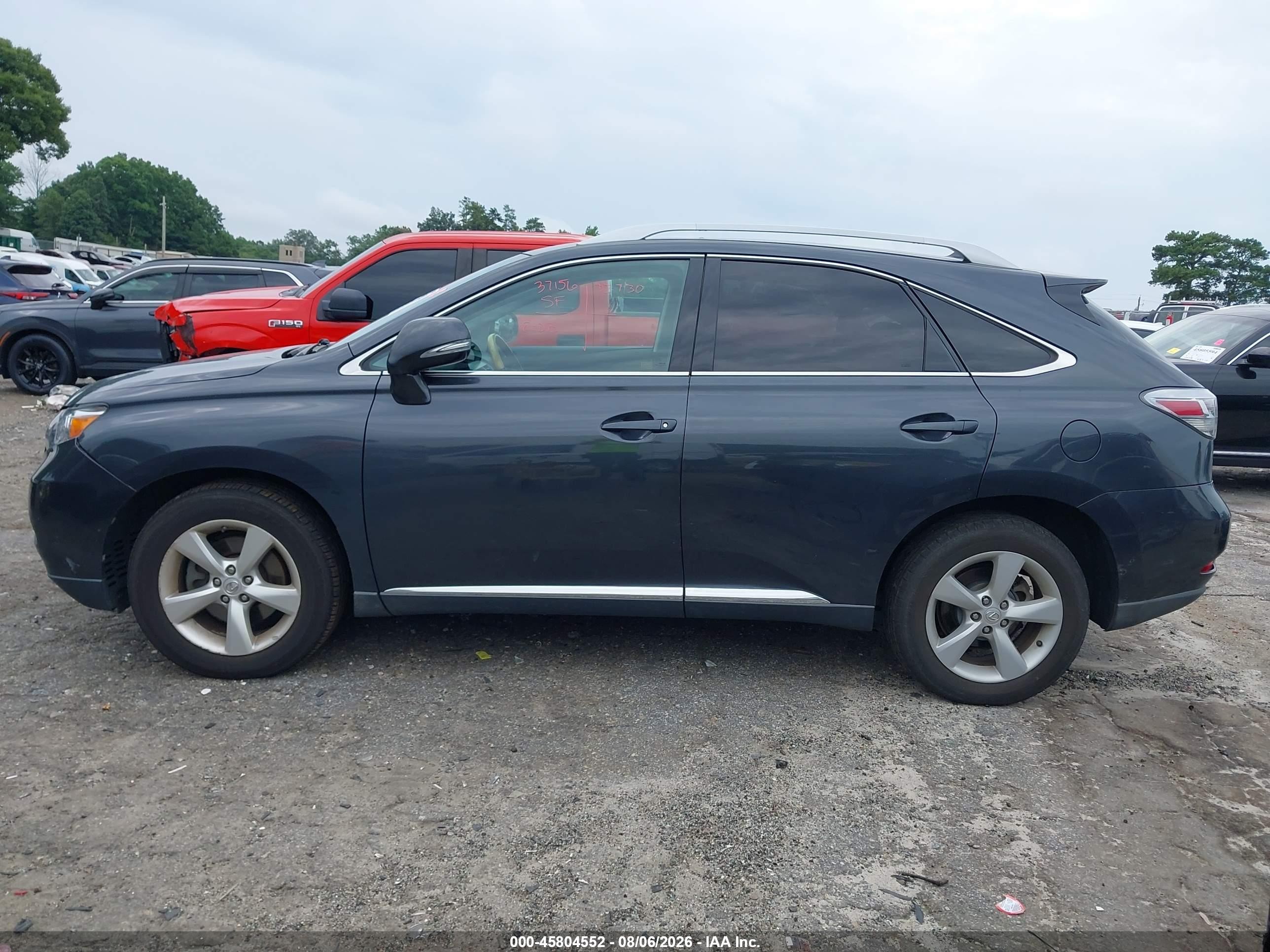 2010 Lexus Rx 350 Gray vin: 2T2BK1BA3AC024200