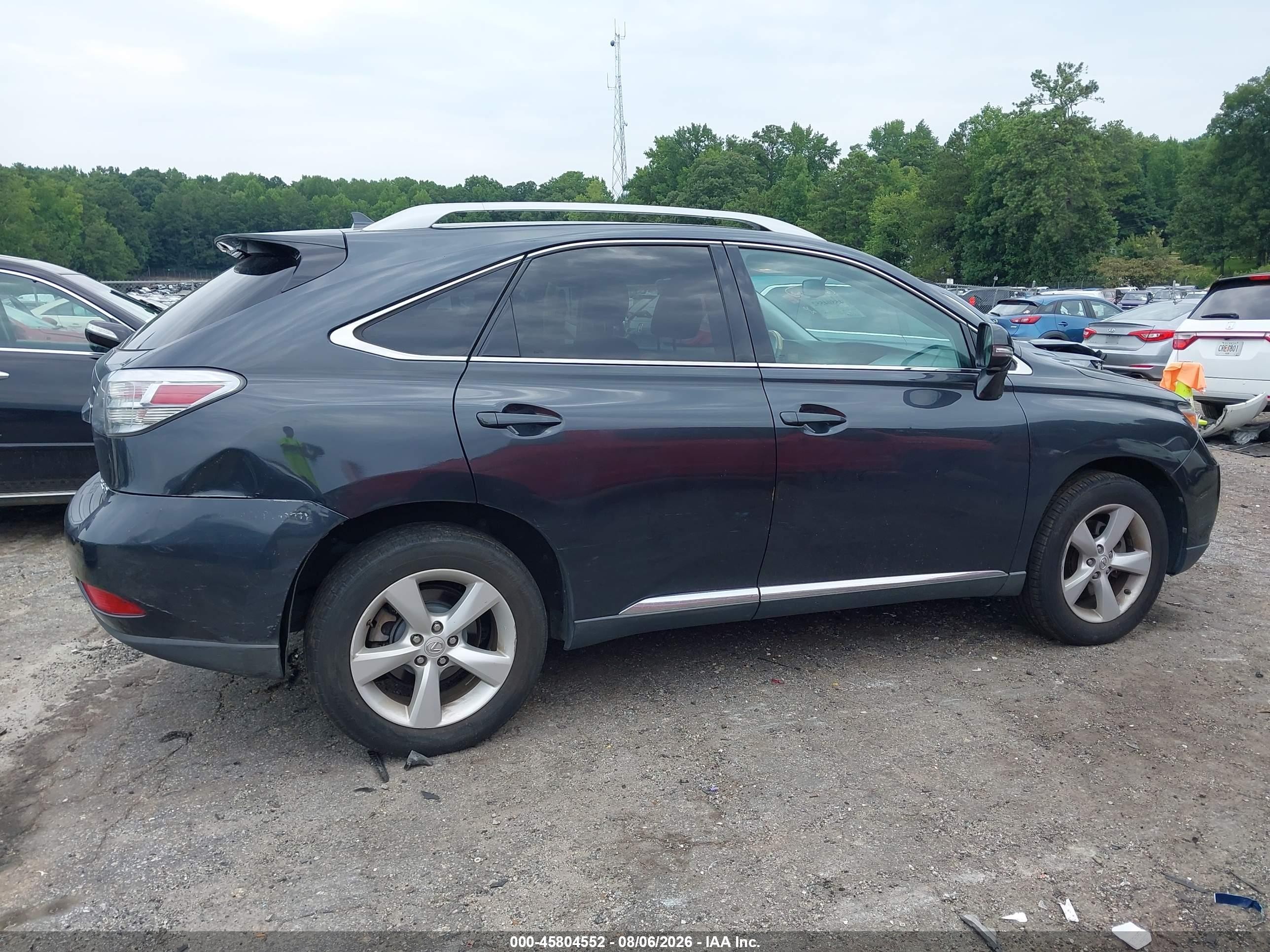 2010 Lexus Rx 350 Gray vin: 2T2BK1BA3AC024200