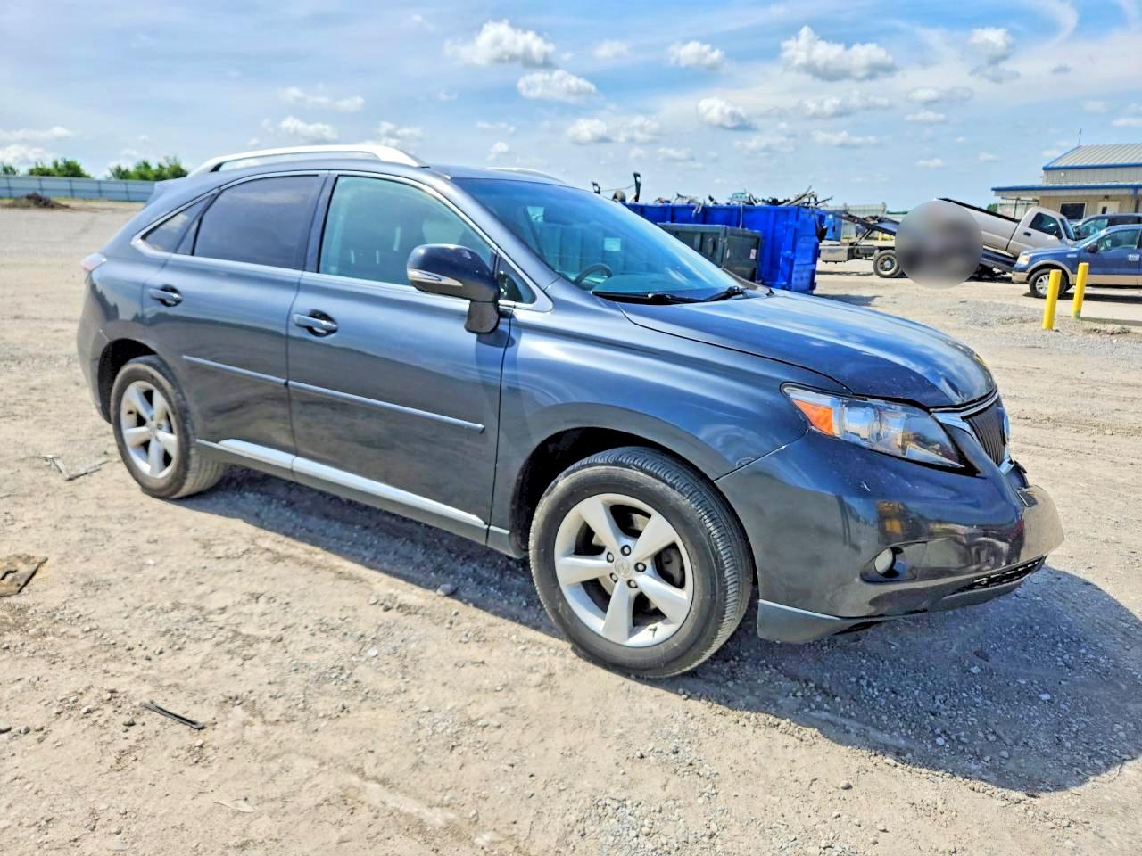2010 Lexus Rx 350 Gray vin: 2T2BK1BA3AC028327