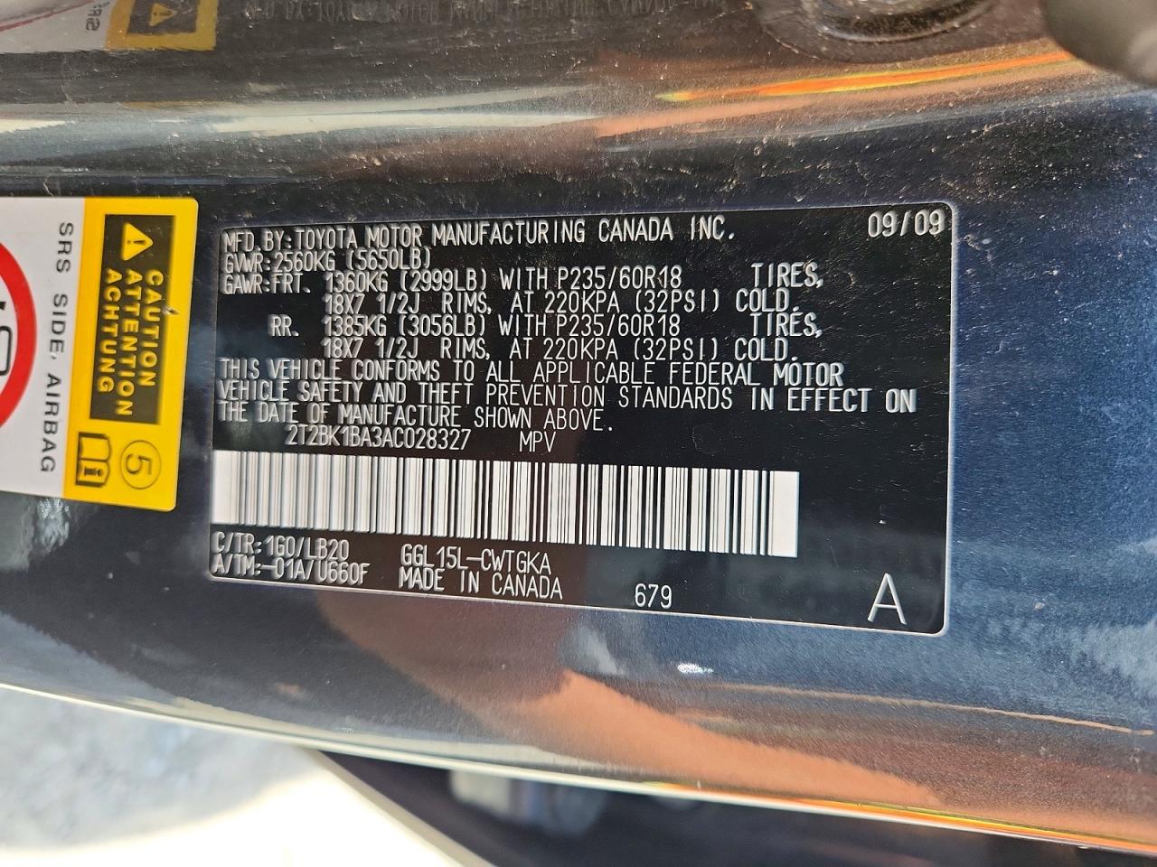2010 Lexus Rx 350 Gray vin: 2T2BK1BA3AC028327