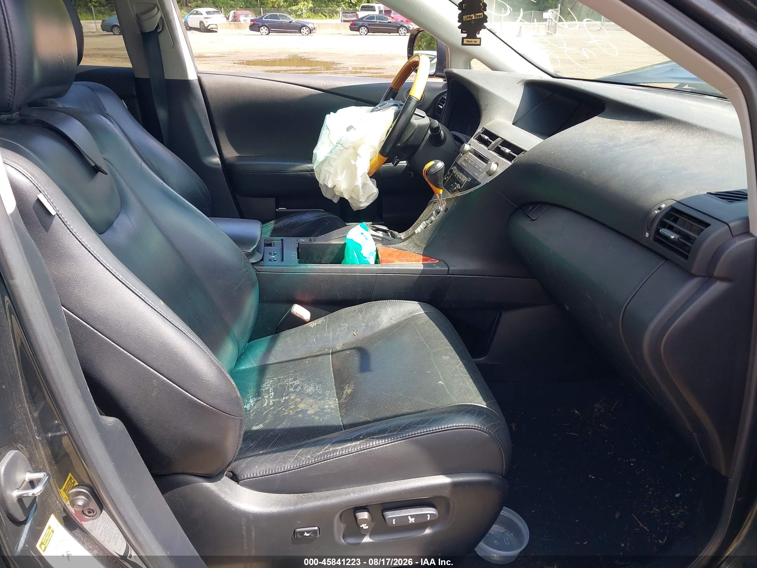 2010 Lexus Rx 350   Черный vin: 2T2BK1BA3AC043457