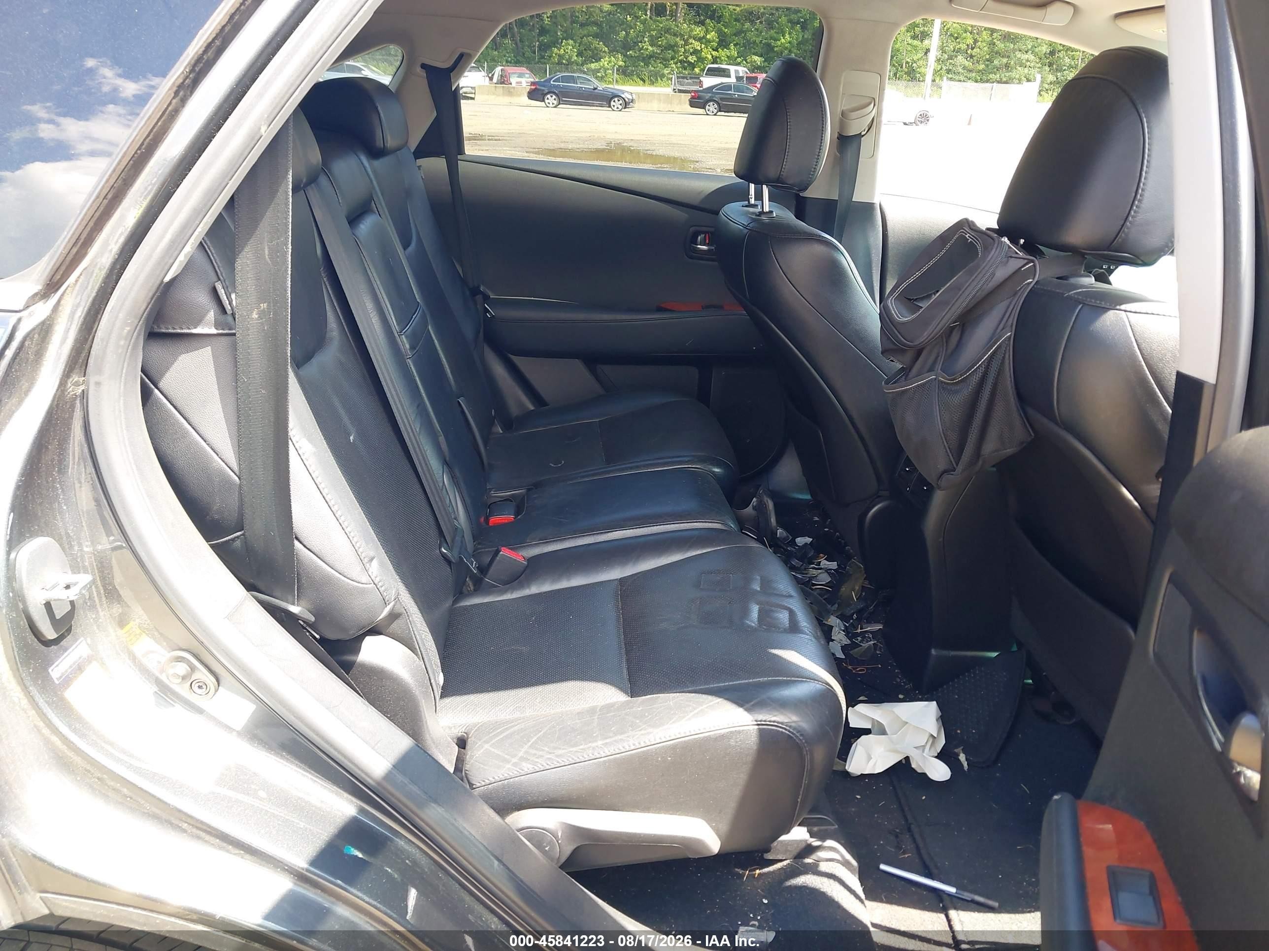 2010 Lexus Rx 350   Черный vin: 2T2BK1BA3AC043457