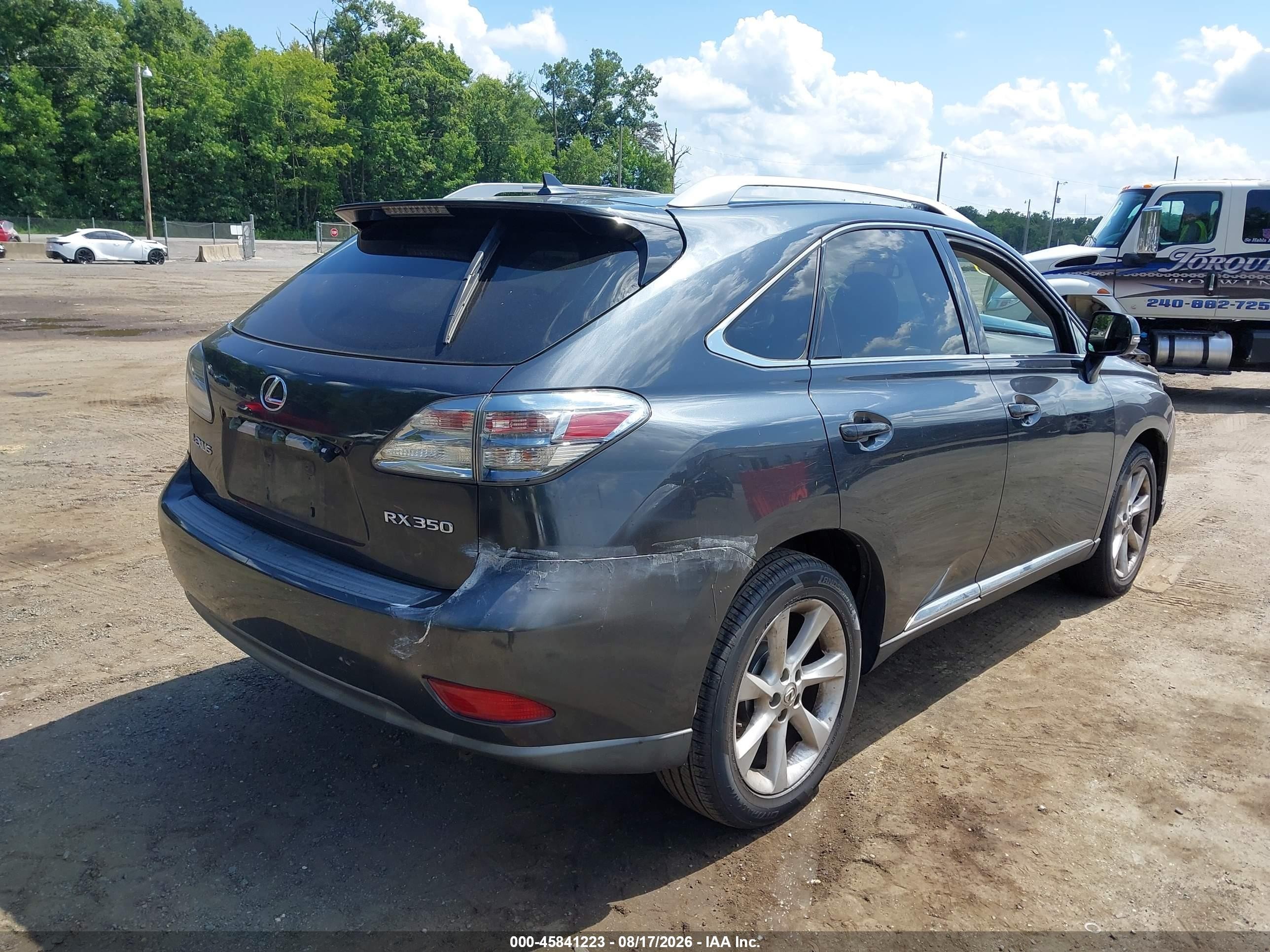2010 Lexus Rx 350   Черный vin: 2T2BK1BA3AC043457