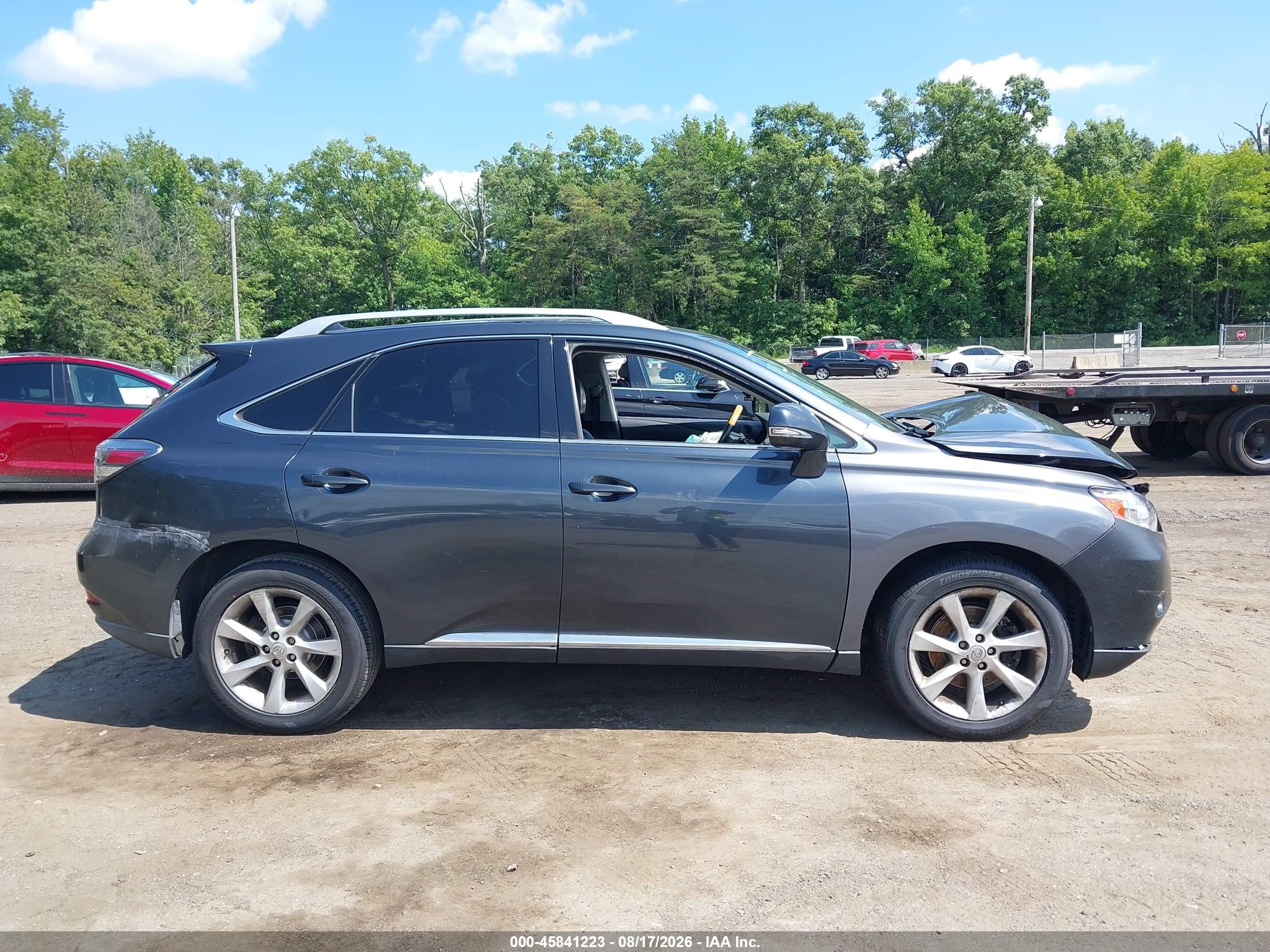 2010 Lexus Rx 350   Черный vin: 2T2BK1BA3AC043457