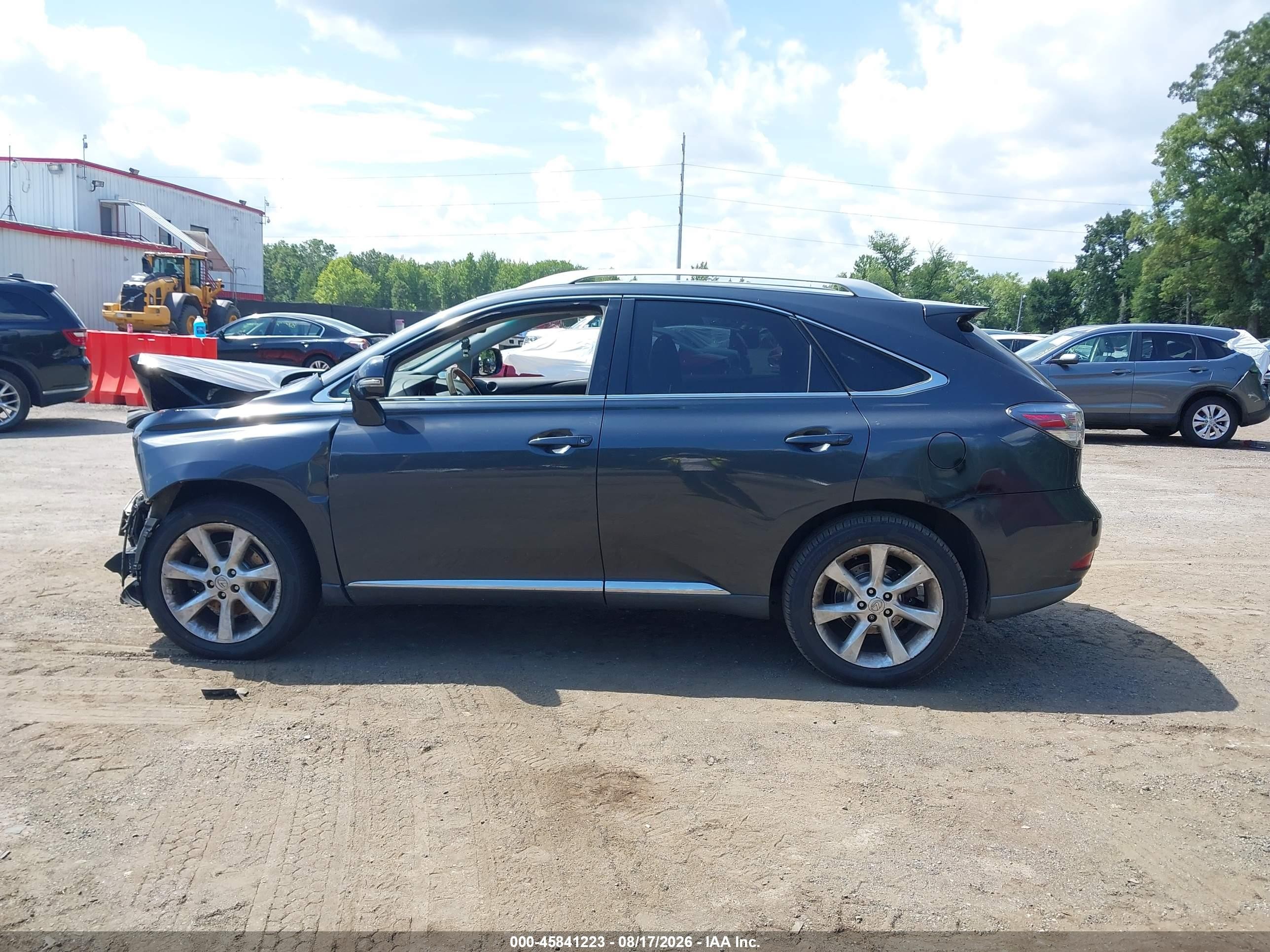 2010 Lexus Rx 350   Черный vin: 2T2BK1BA3AC043457