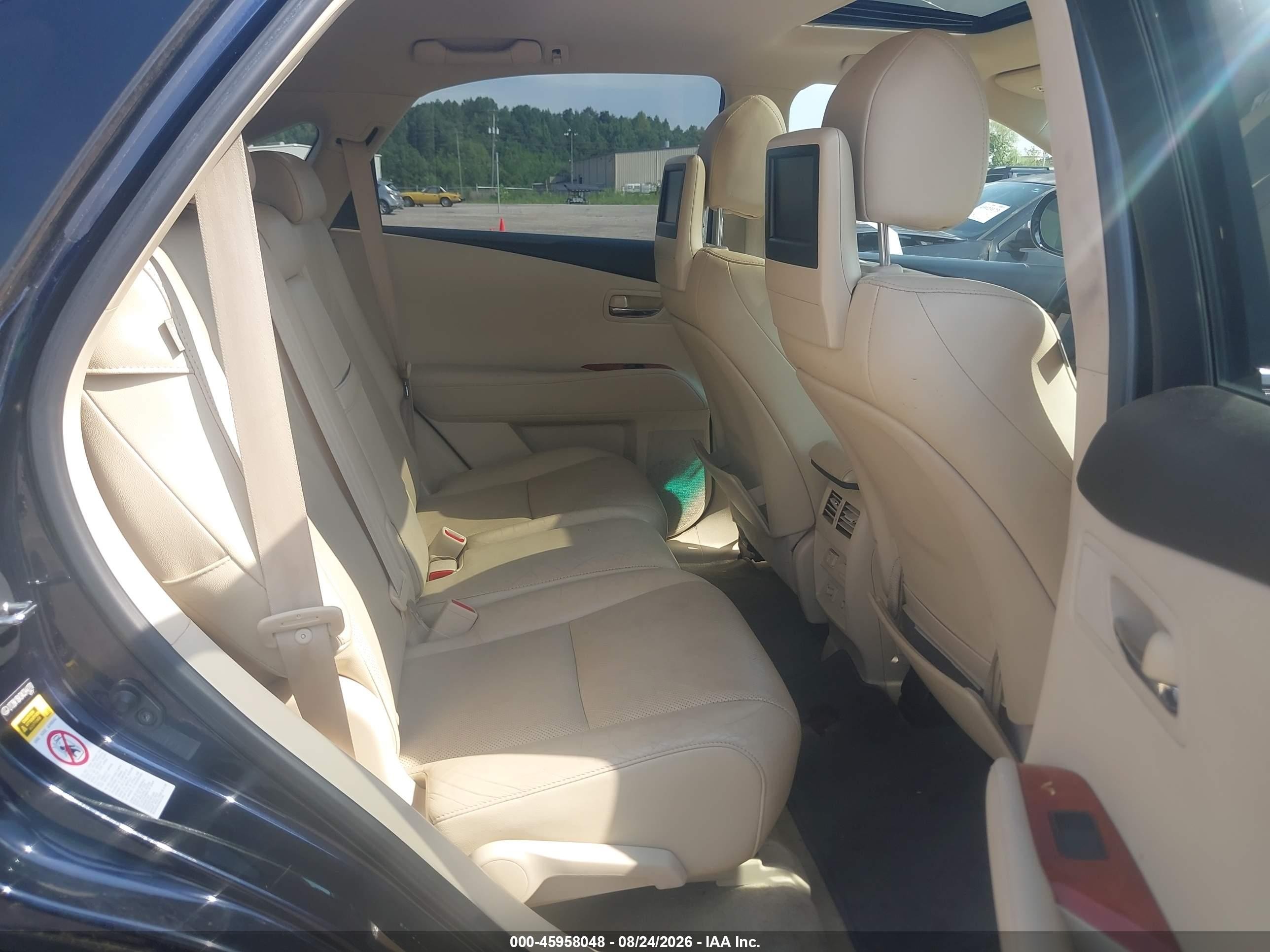 2010 Lexus Rx 350   Blue vin: 2T2BK1BA3AC044270