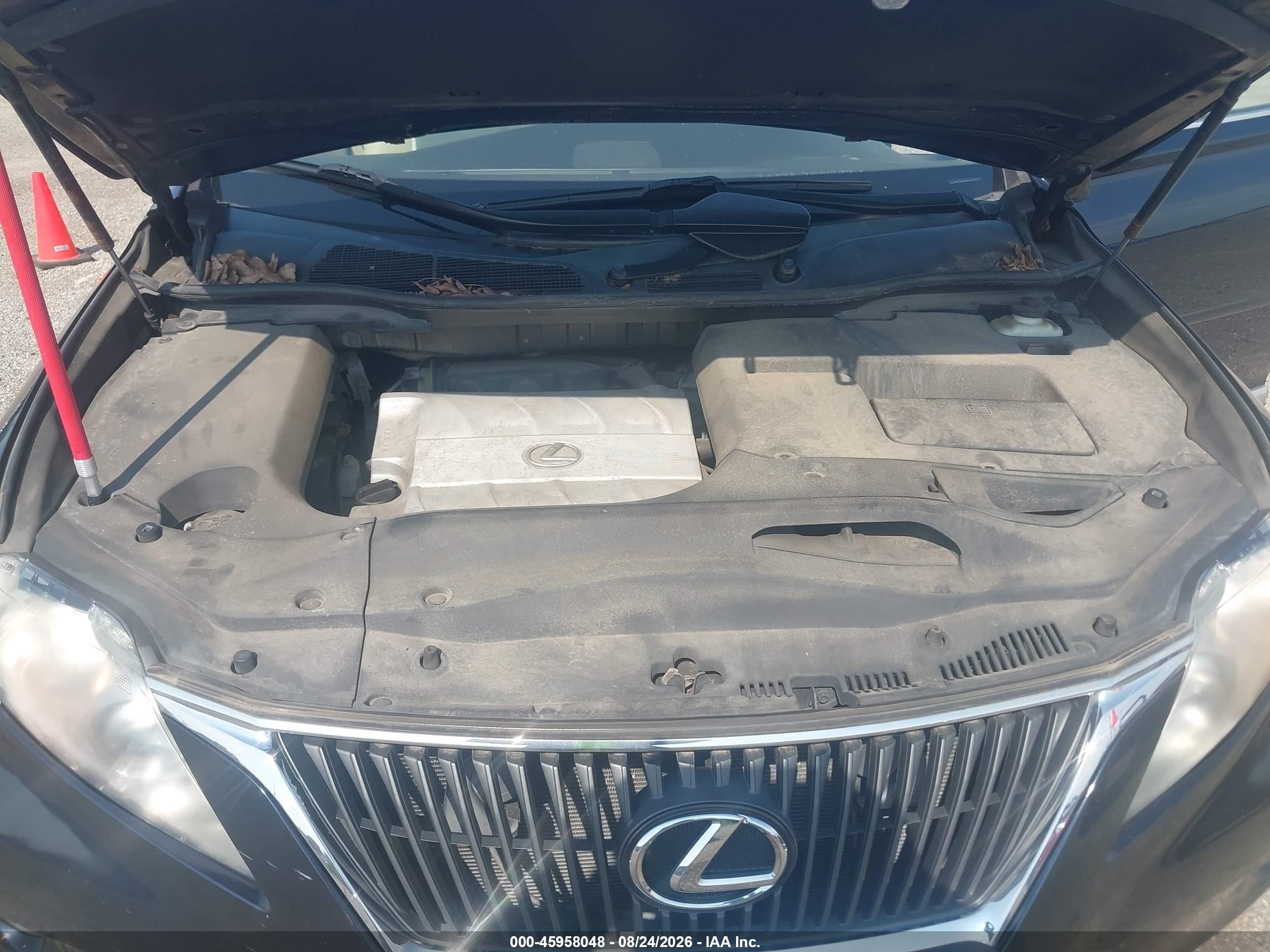 2010 Lexus Rx 350   Blue vin: 2T2BK1BA3AC044270