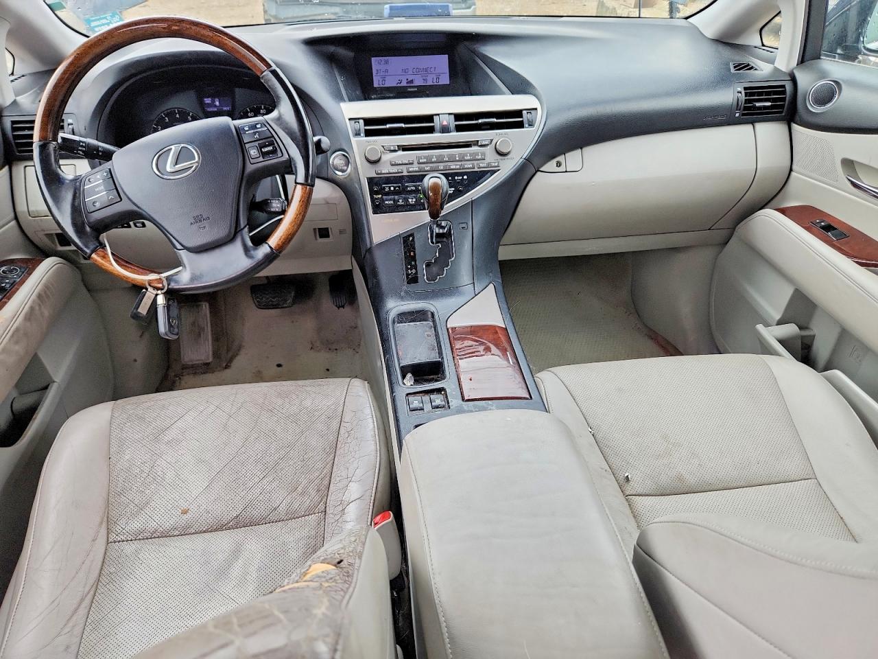 2010 Lexus Rx 350 Charcoal vin: 2T2BK1BA3AC045404