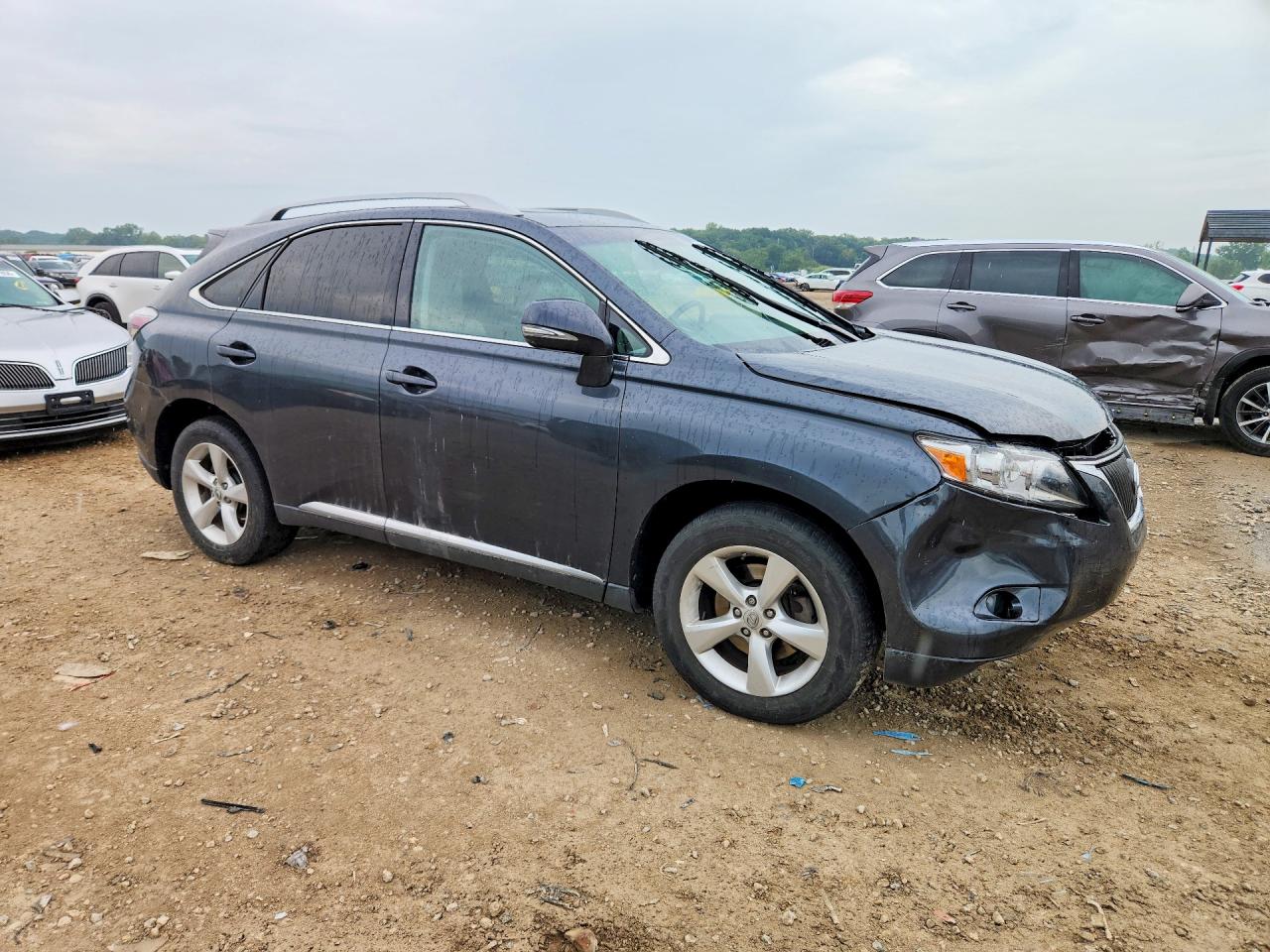 2010 Lexus Rx 350 Charcoal vin: 2T2BK1BA3AC045404