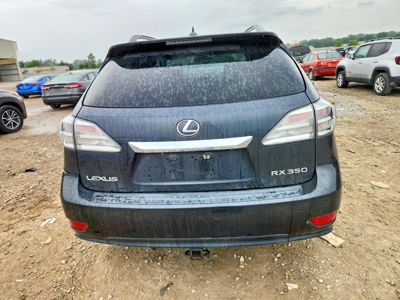 2010 Lexus Rx 350 Charcoal vin: 2T2BK1BA3AC045404
