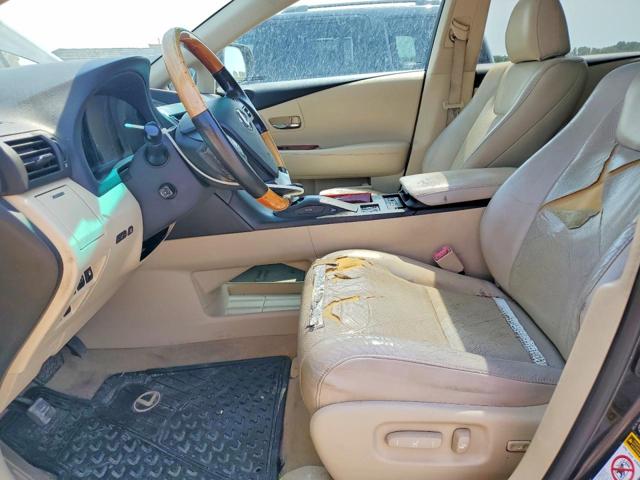 2010 Lexus Rx 350 Серый vin: 2T2BK1BA3AC046889