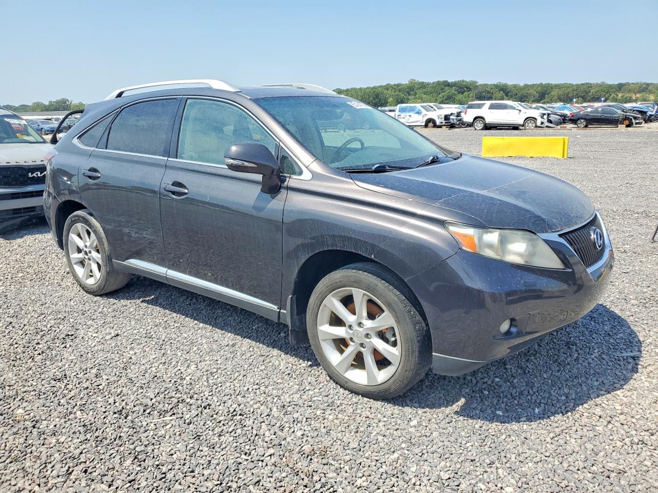 2010 Lexus Rx 350 Серый vin: 2T2BK1BA3AC046889