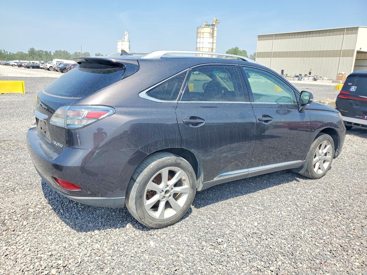 2010 Lexus Rx 350 Серый vin: 2T2BK1BA3AC046889
